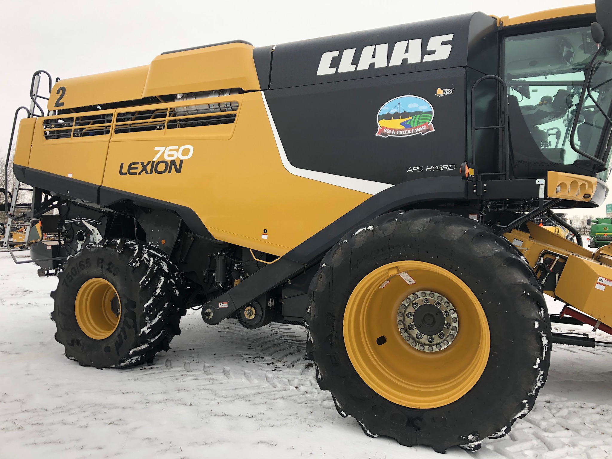 2018 Claas 760 Combine For Sale In Russell Mb Ironsearch 9063