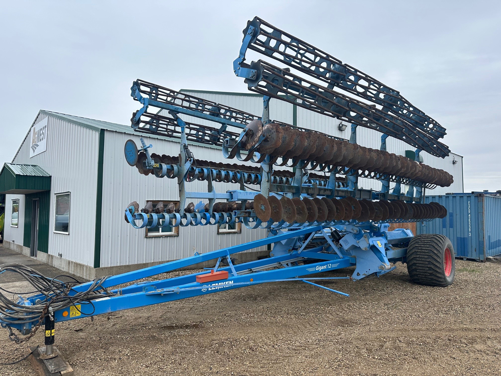 2016 LEMKEN Gigant Heliodor 12S/1600 Tillage Attachment