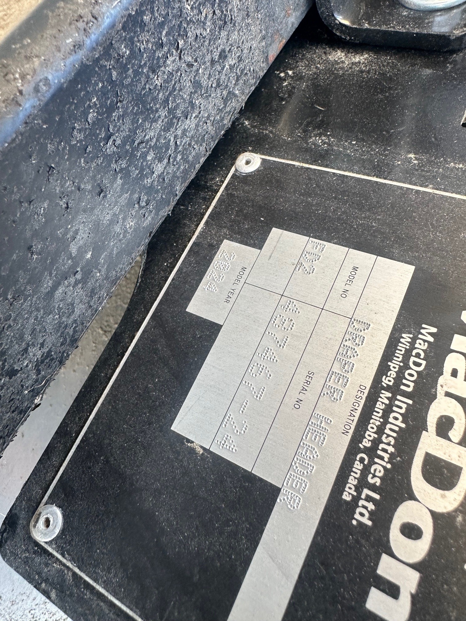 2024 MacDon FD240 Header Combine