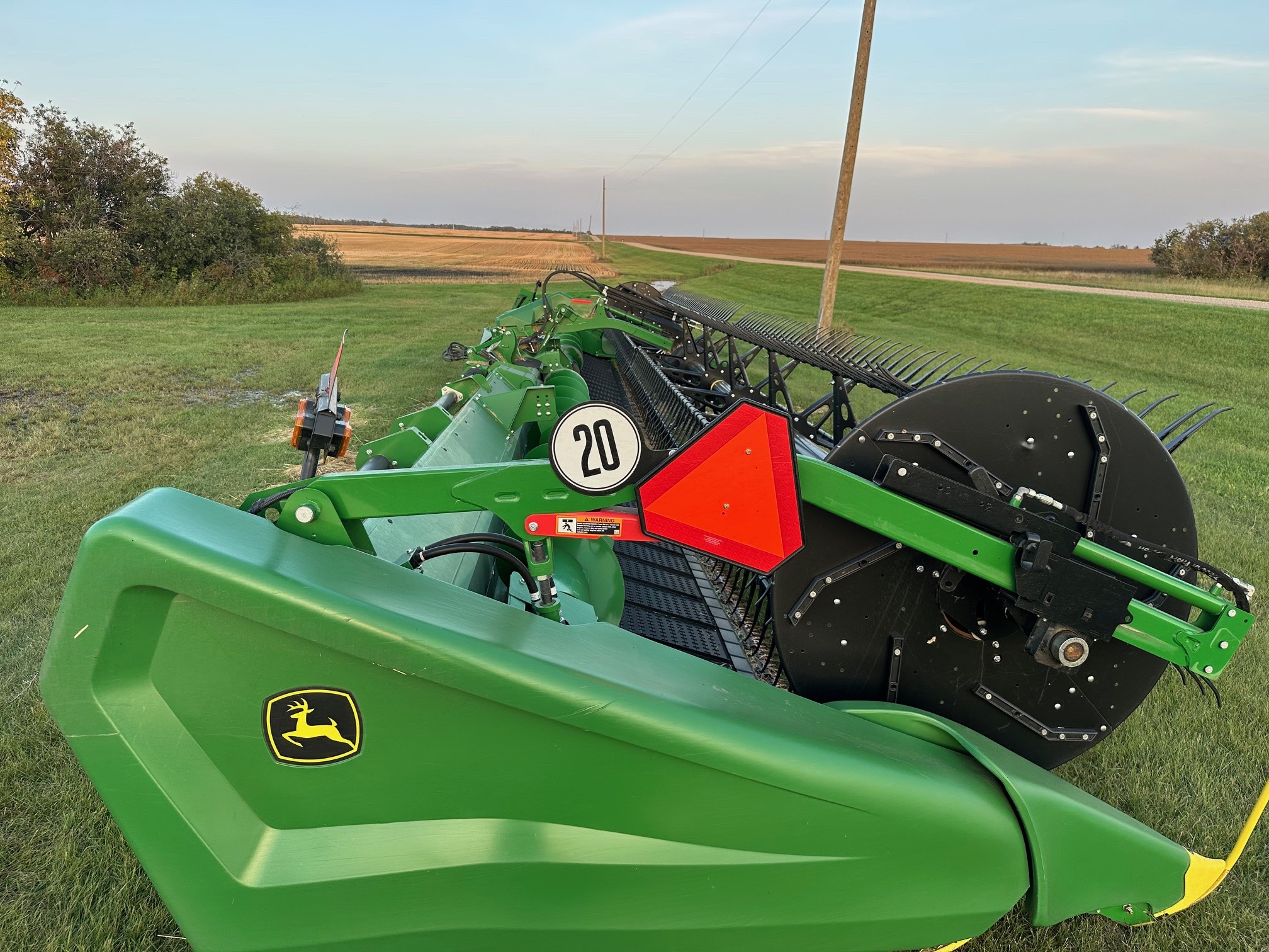 2022 John Deere HD45F Header Combine