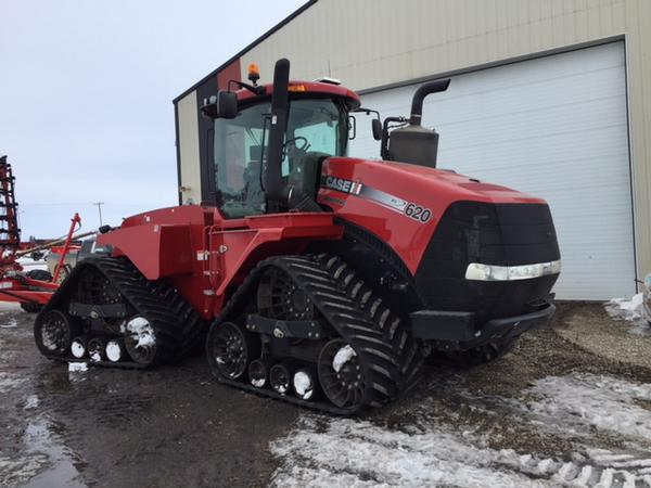 2015 Case 620Q Tractor Rubber Track