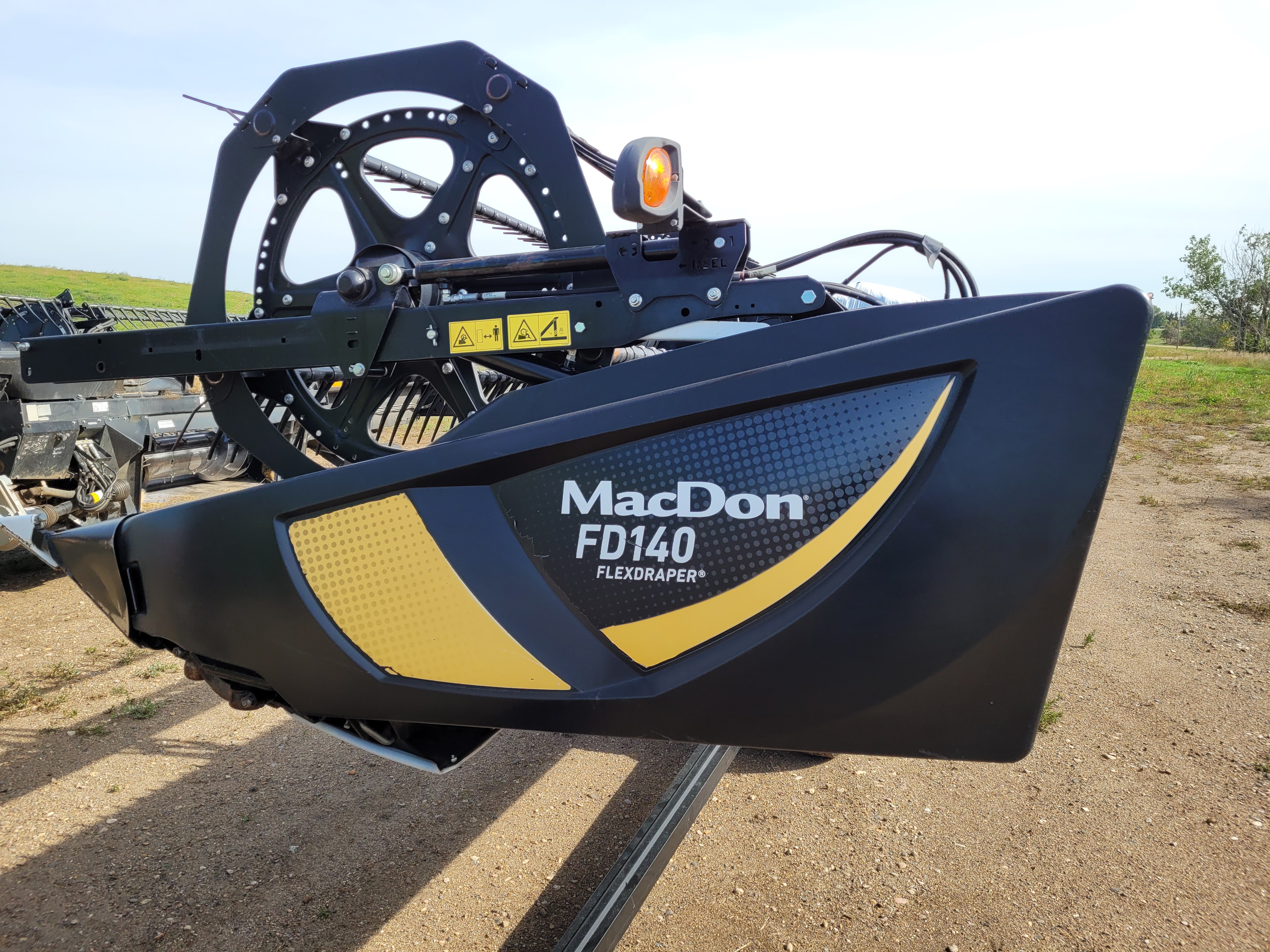 2018 MacDon FD140 Header Combine