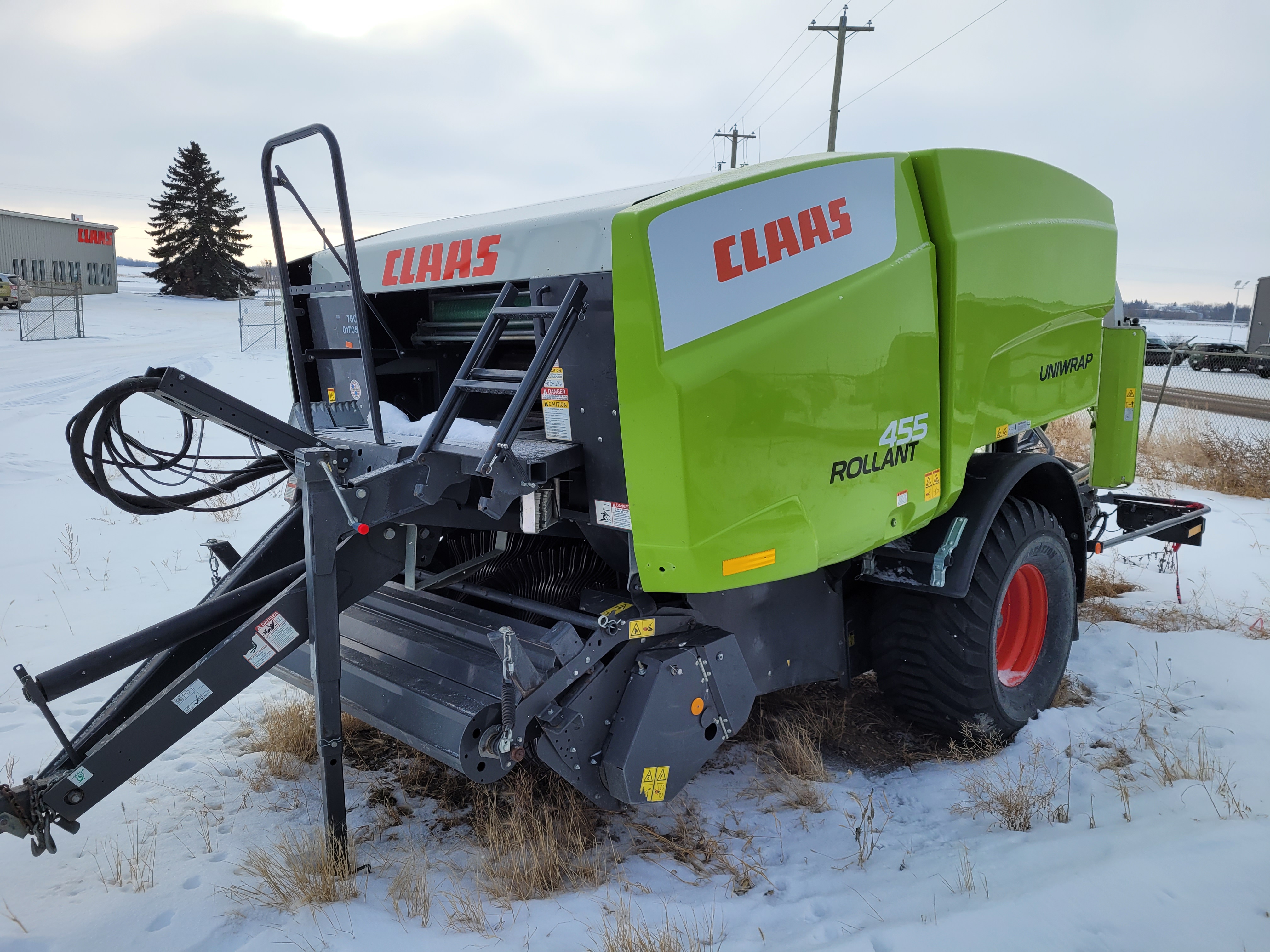 2021 CLAAS 455UW Baler/Round