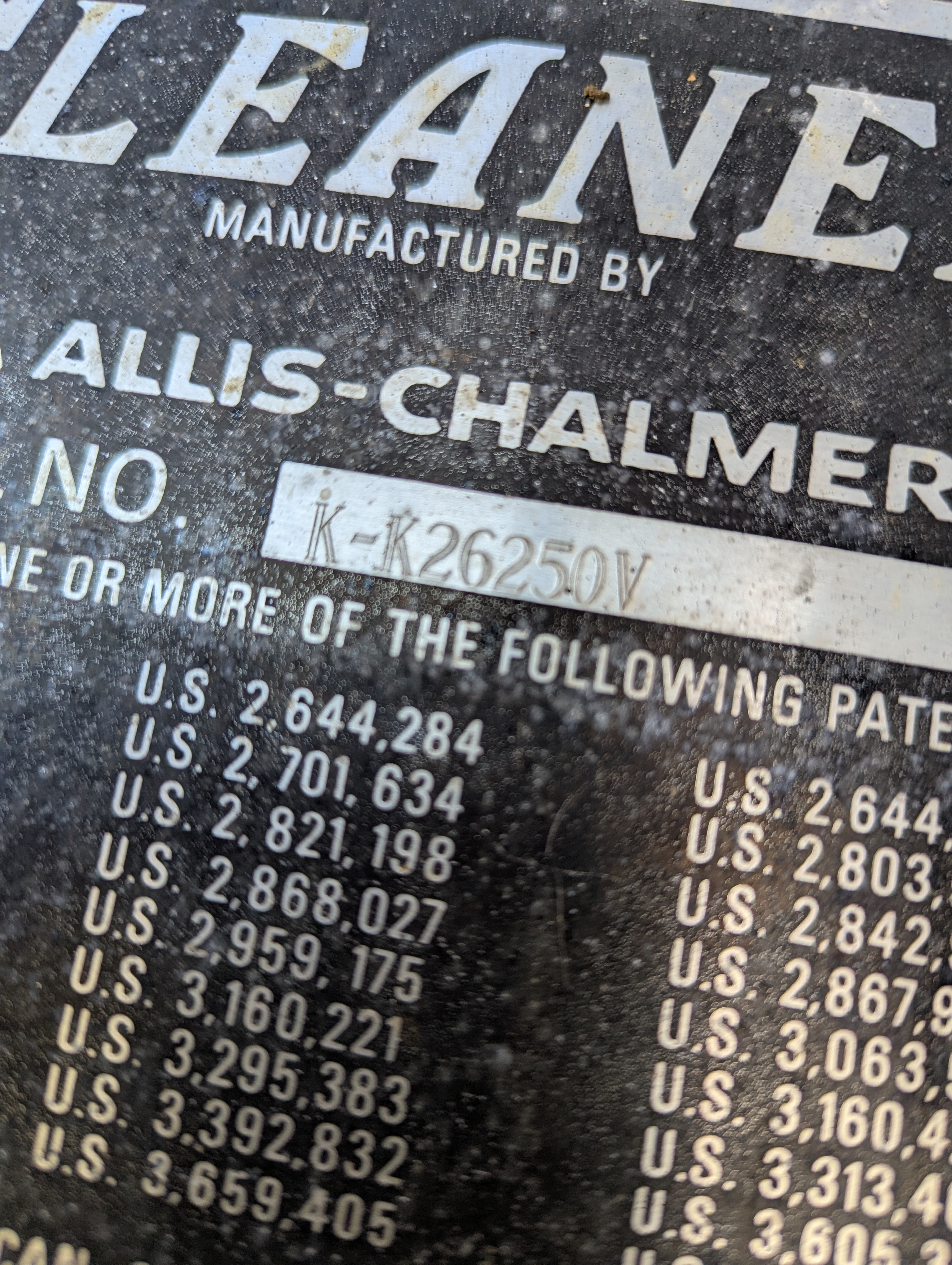 1979 AGCO Gleaner K2 Combine