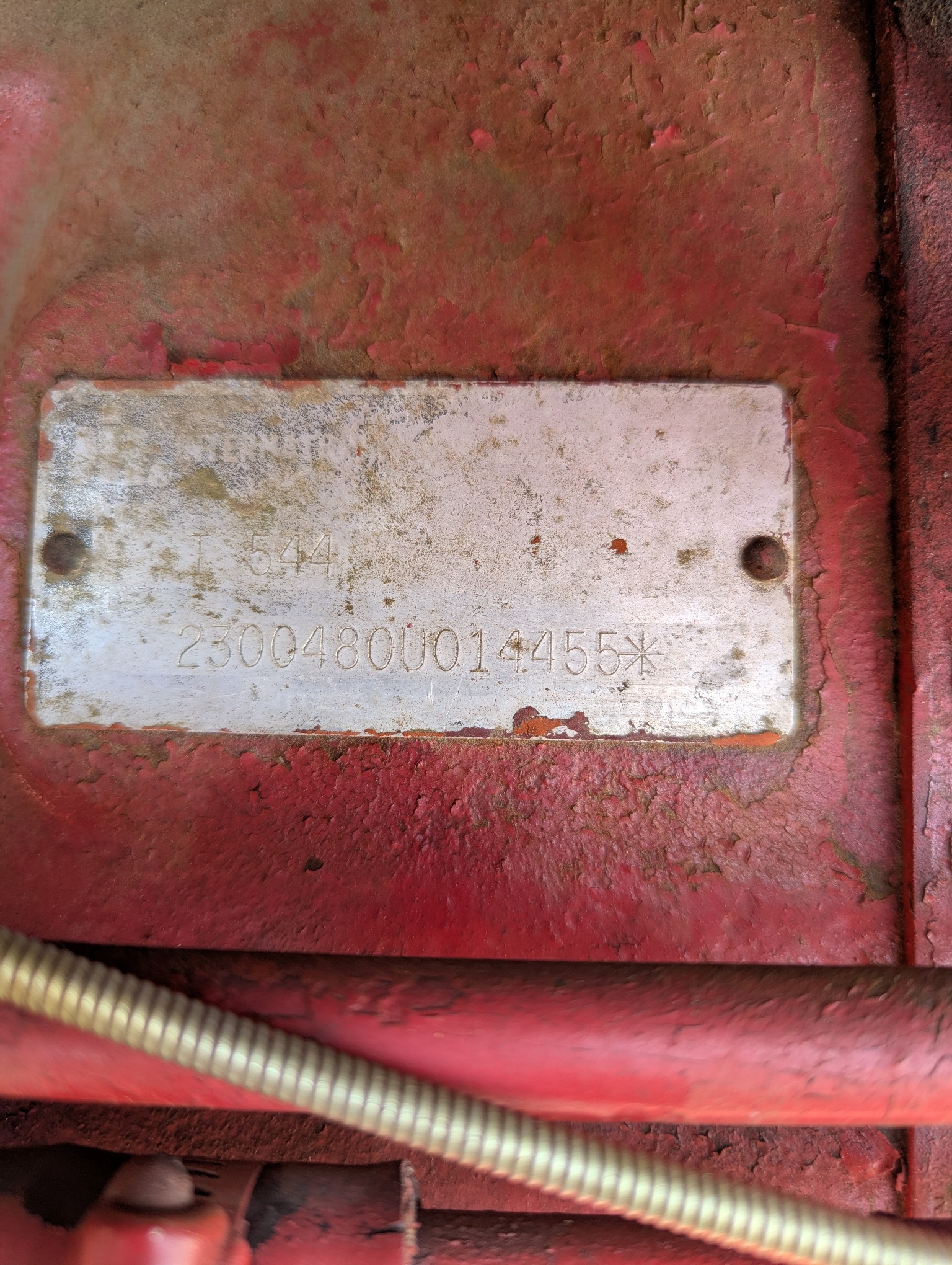 1970 International 544 Tractor