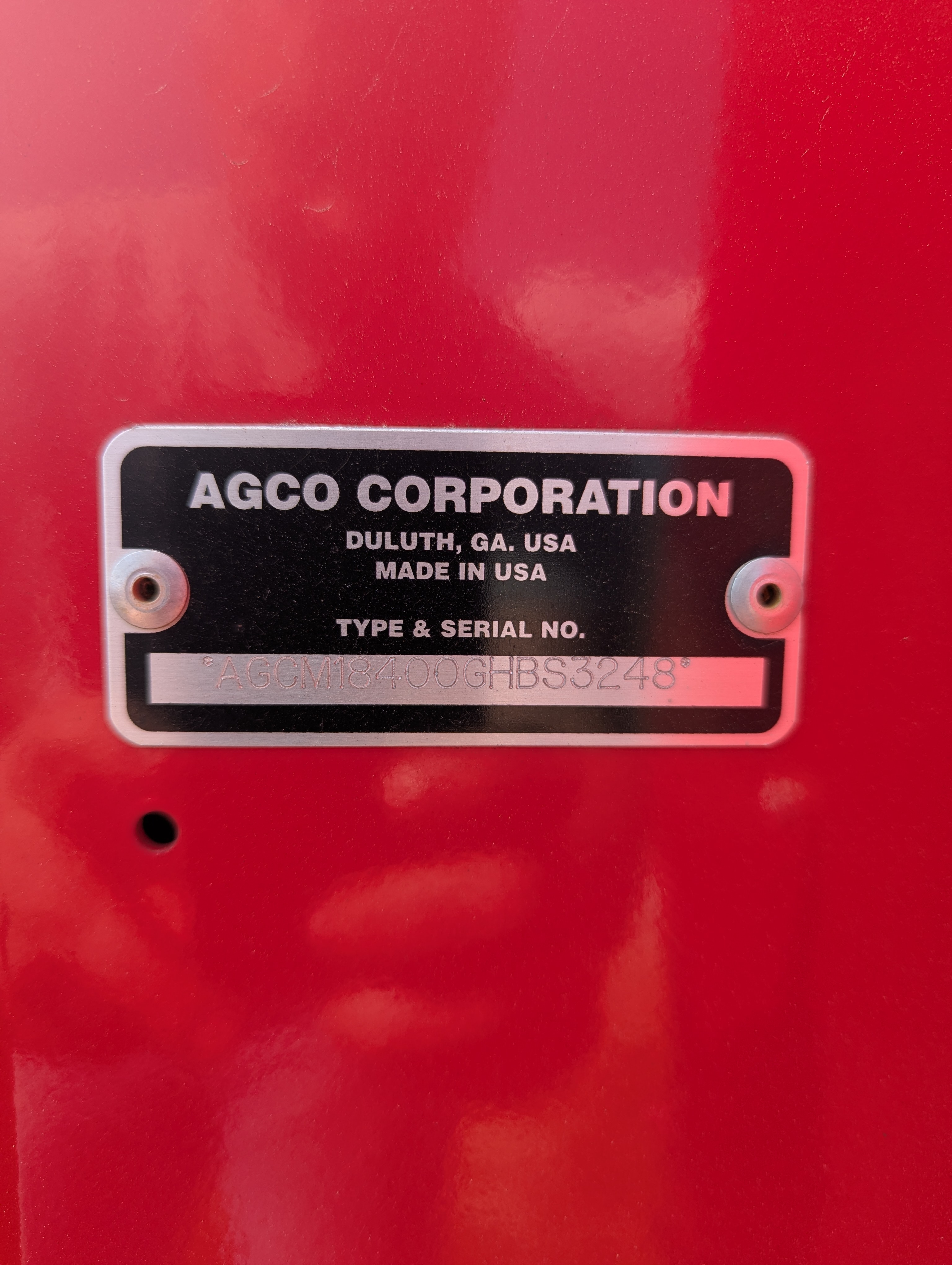 2016 Massey Ferguson 1840 Baler/Square