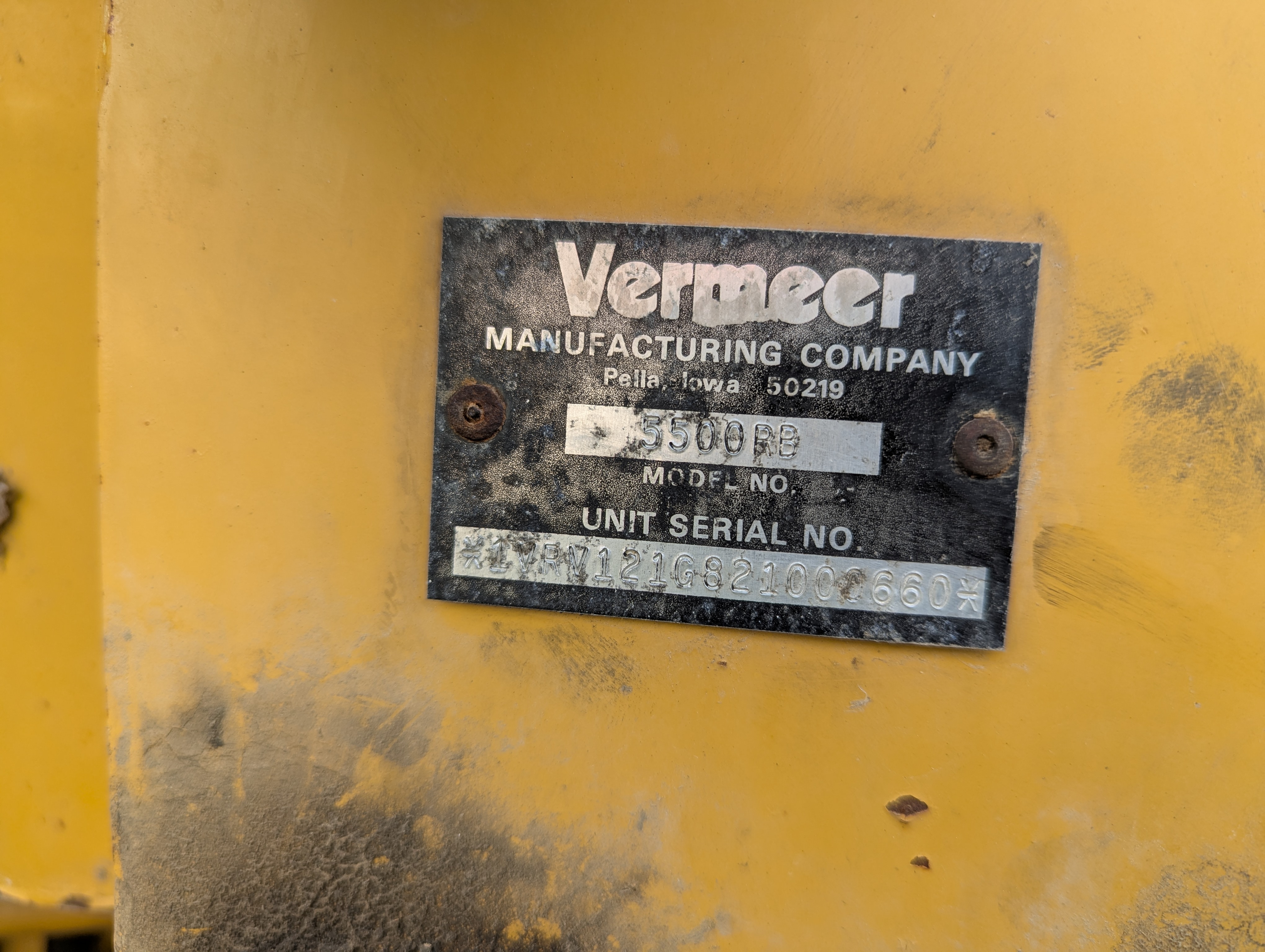 2006 Vermeer 5500 Rebel Baler/Round
