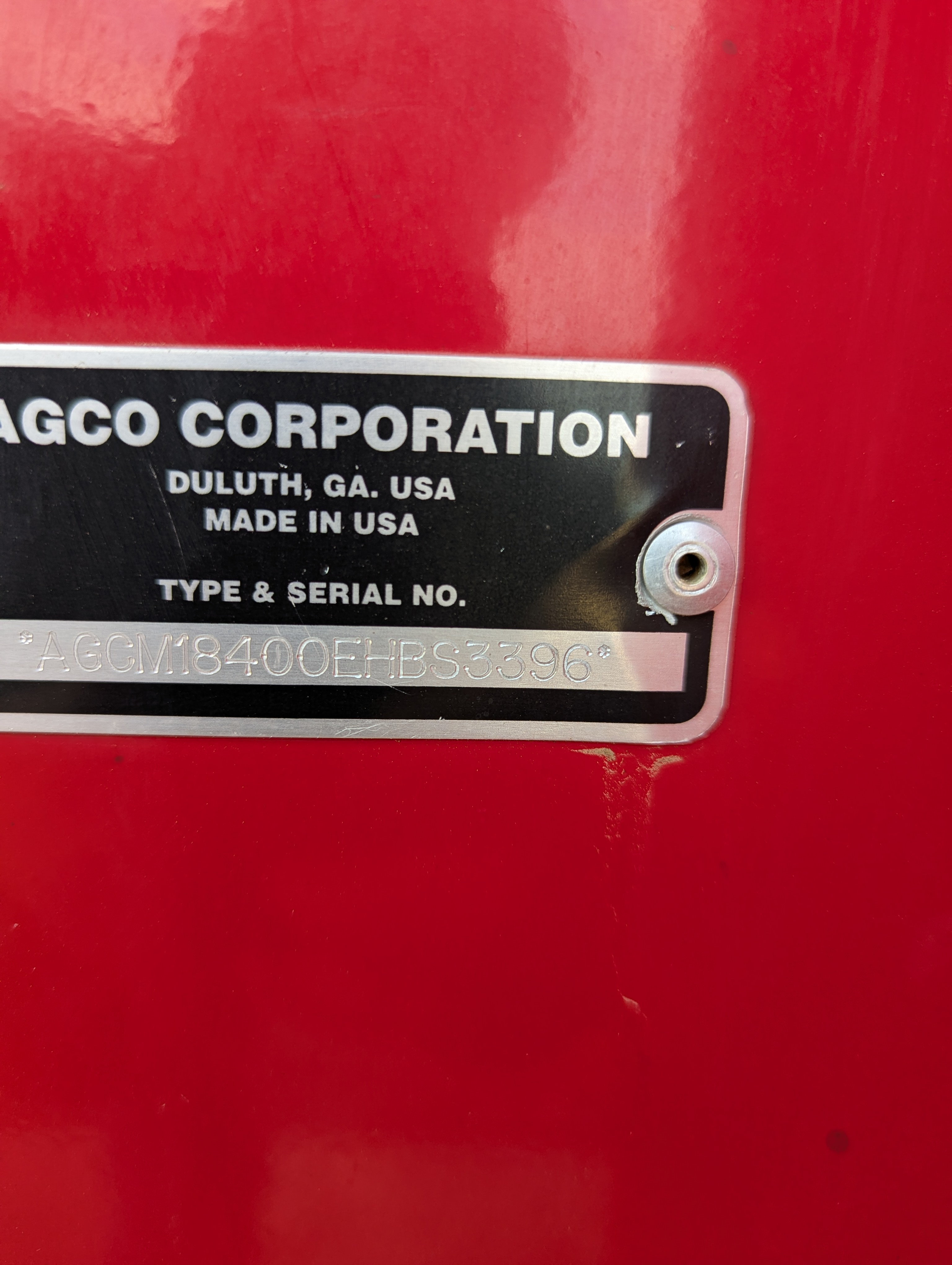 2014 Massey Ferguson 1840 Baler/Square