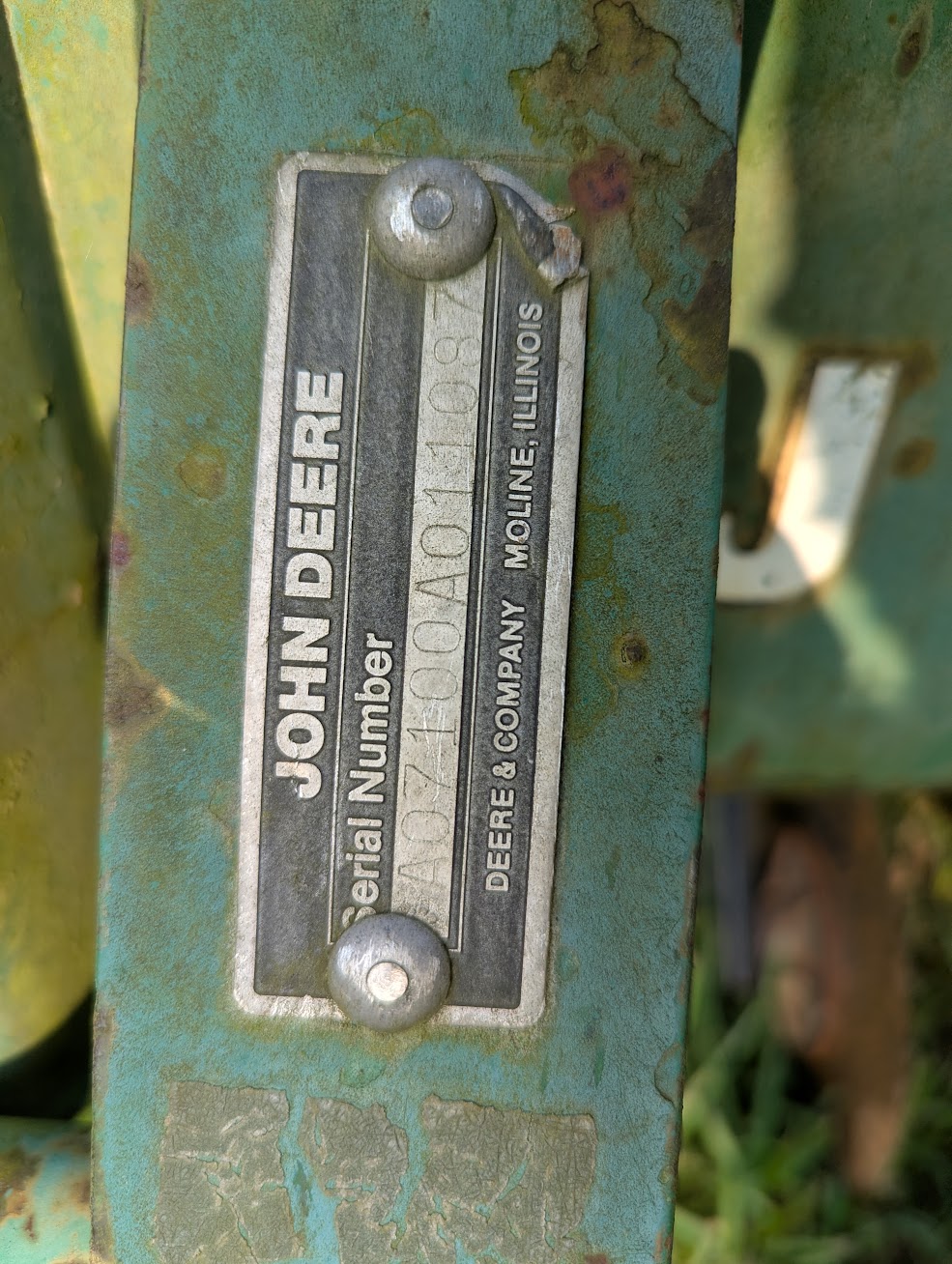 John Deere 7100 Planter