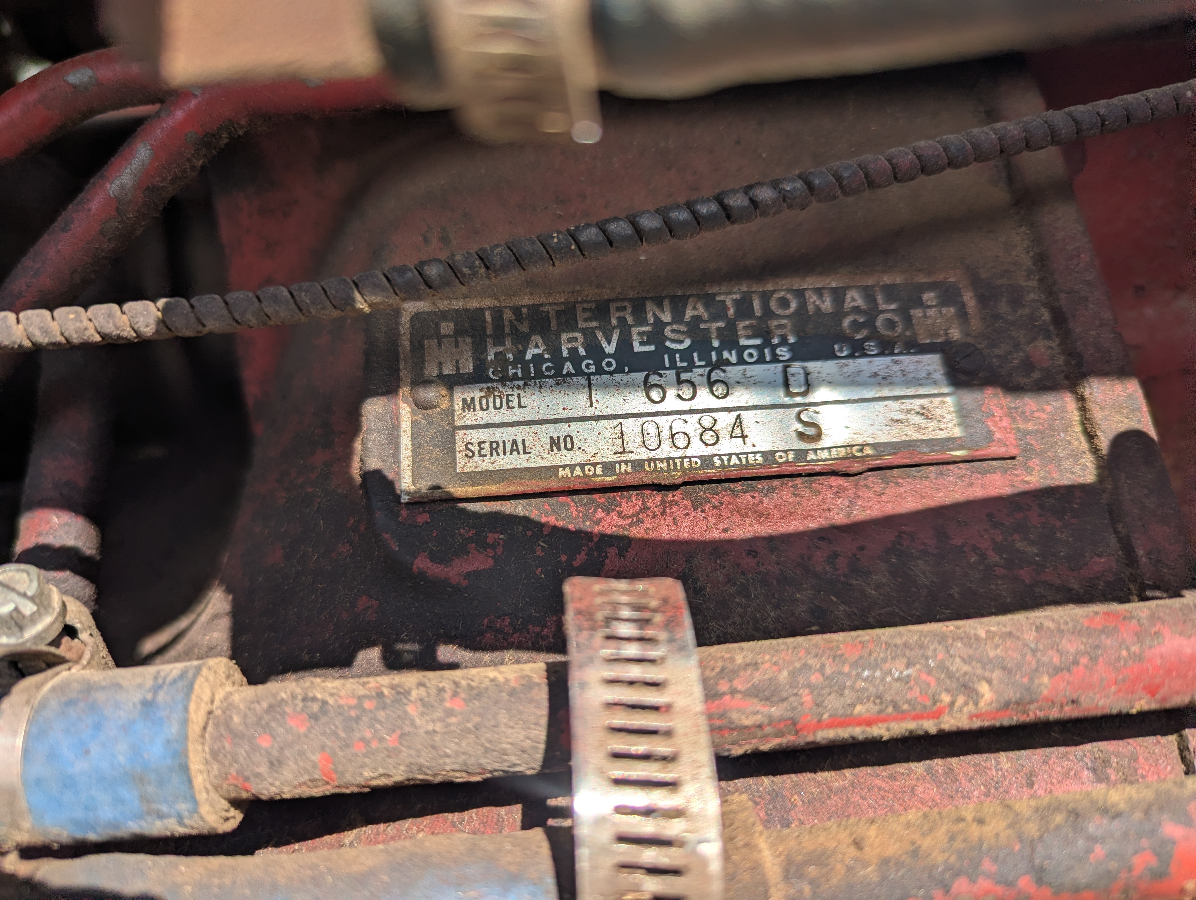 1965 International 656 Tractor