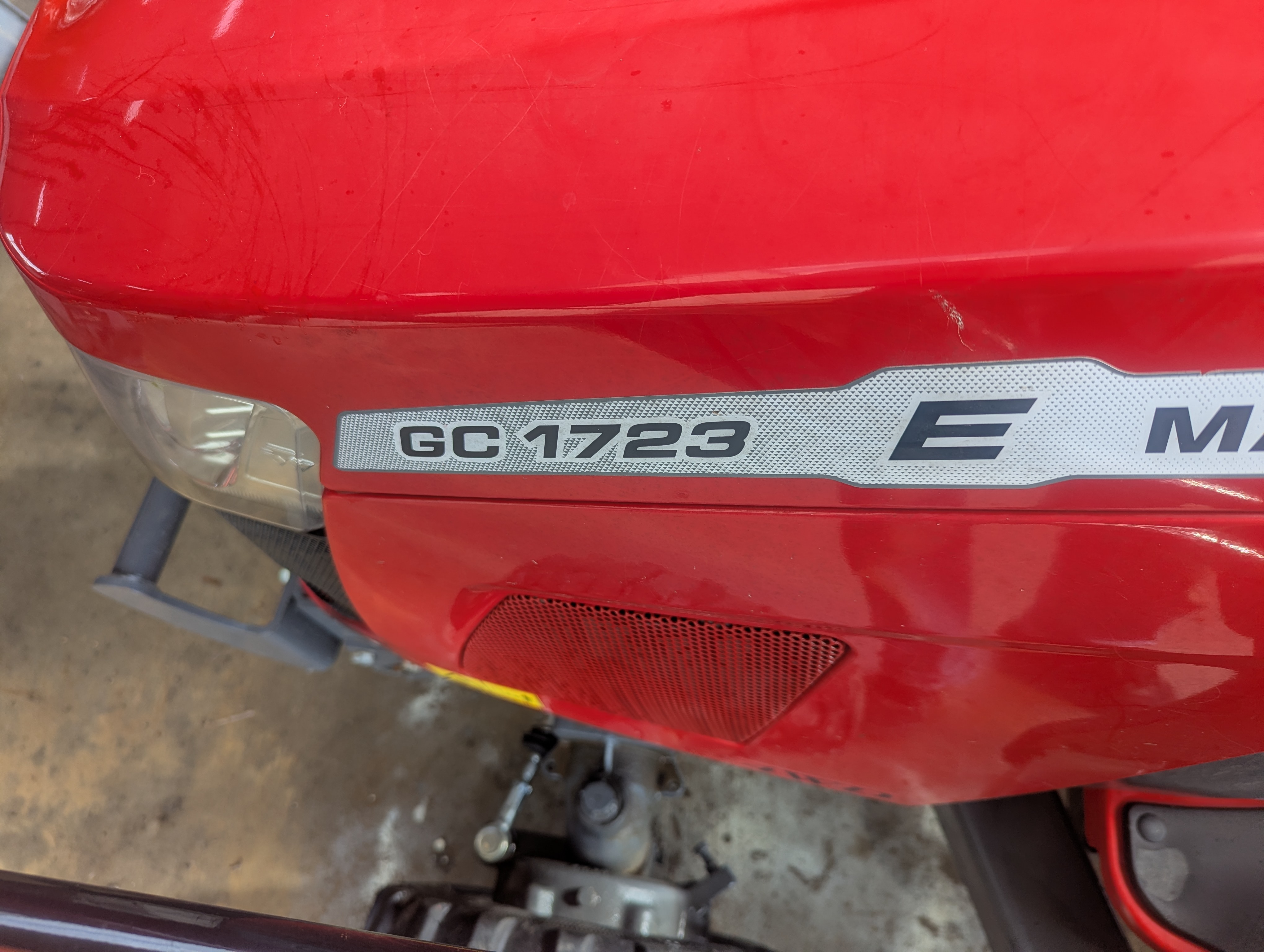 2021 Massey Ferguson GC1723EB Tractor