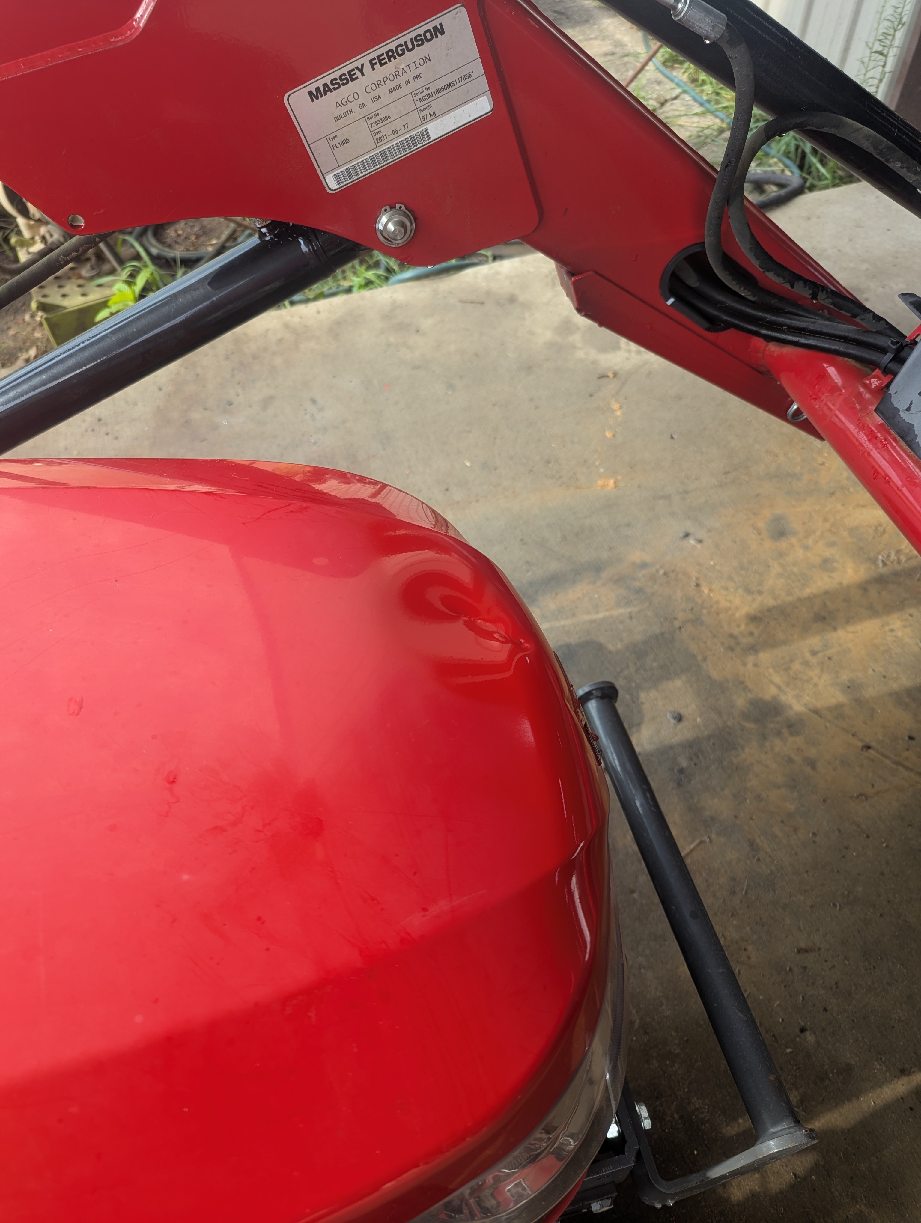 2021 Massey Ferguson GC1723EB Tractor