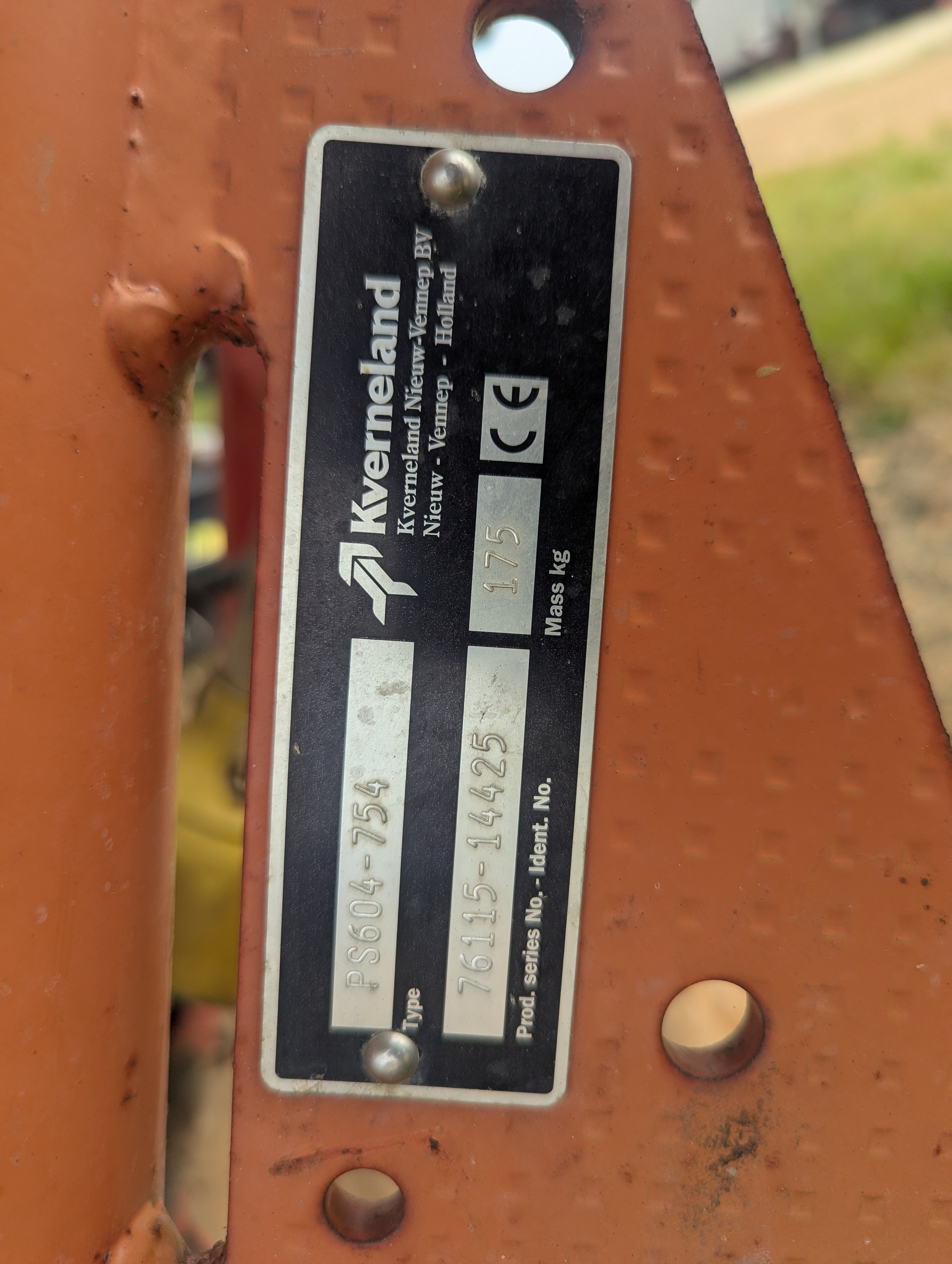 2010 Kverneland PS604-754 Spreader