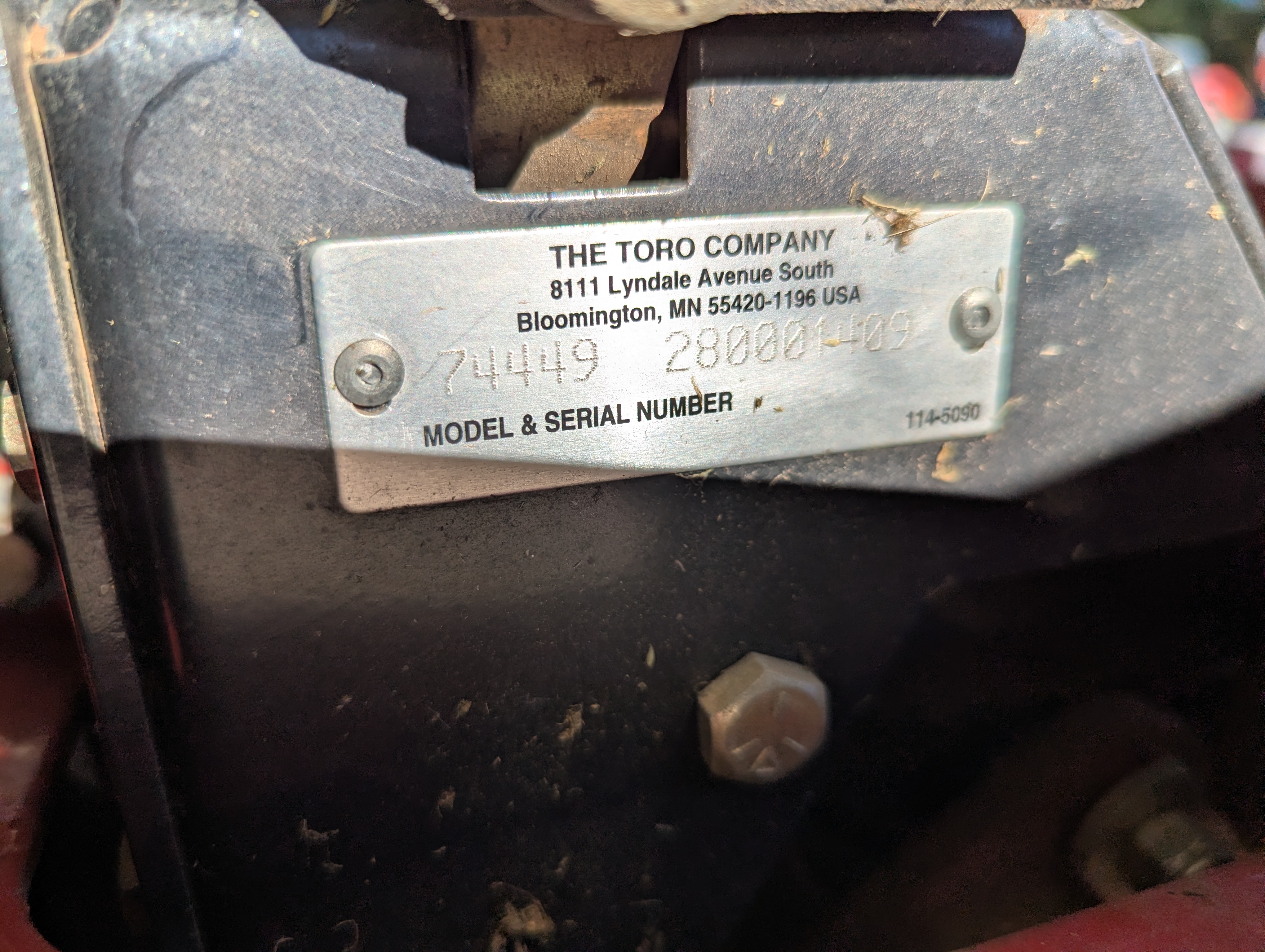 2008 Toro Z Master 74449 Mower/Zero Turn