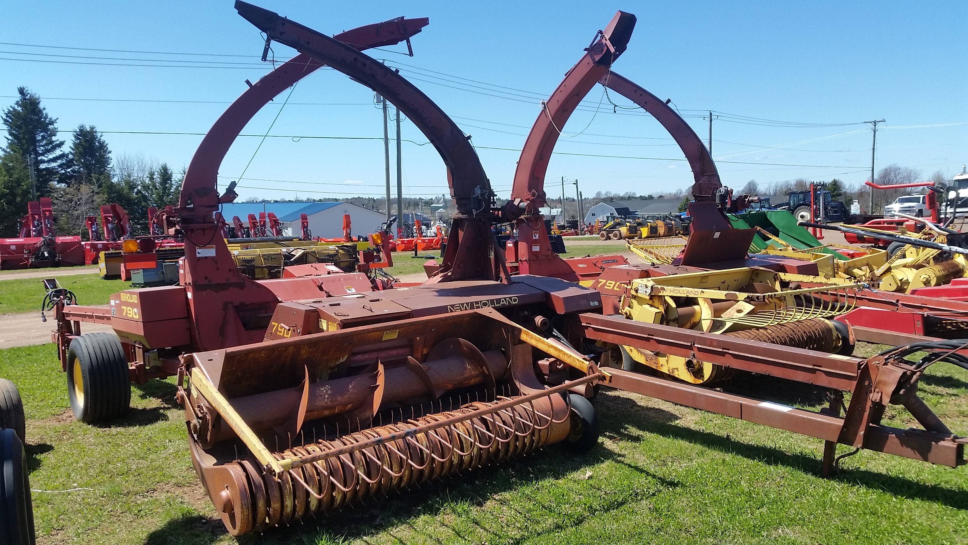 1993 New Holland 790 Forage Harvester