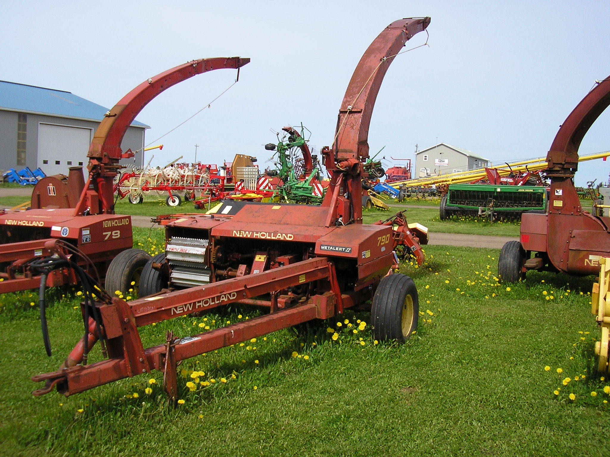 1986 New Holland 790 Forage Harvester