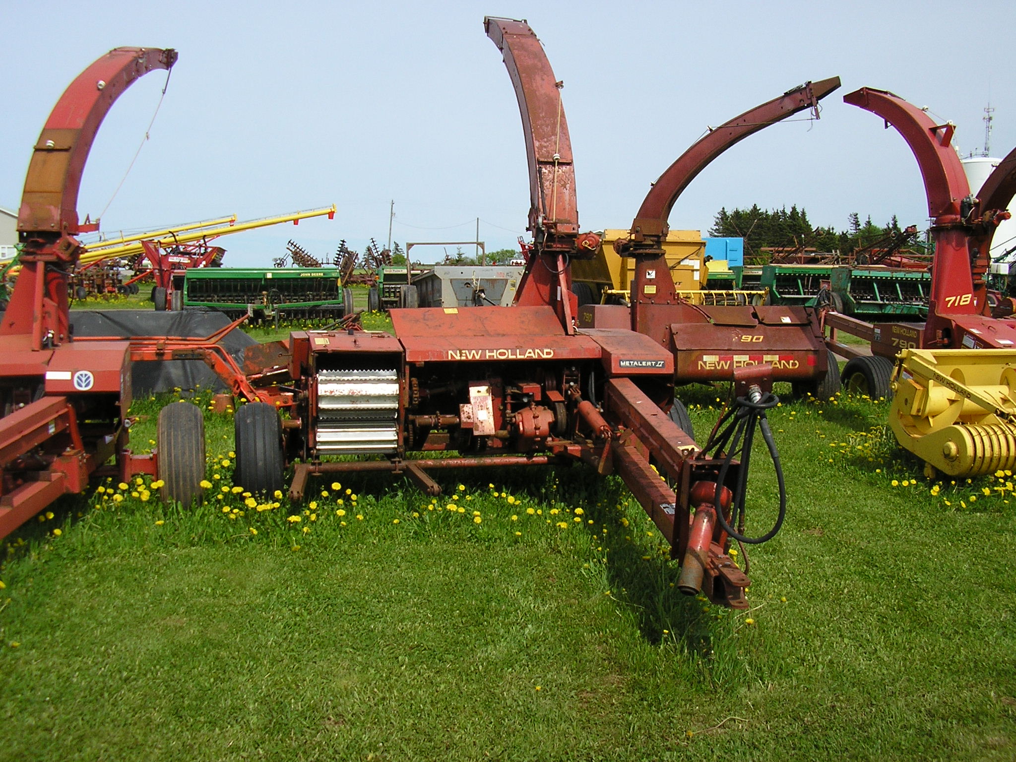 1986 New Holland 790 Forage Harvester