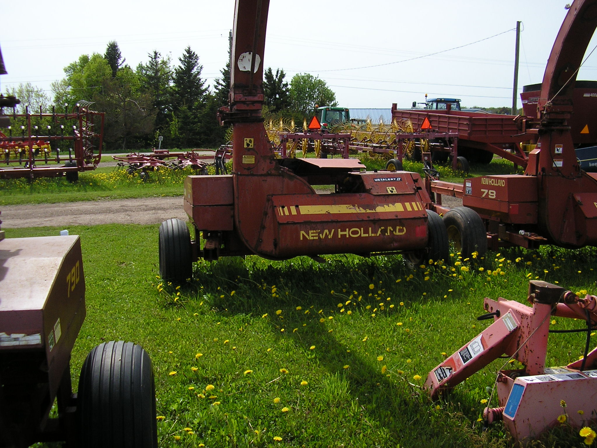 1986 New Holland 790 Forage Harvester