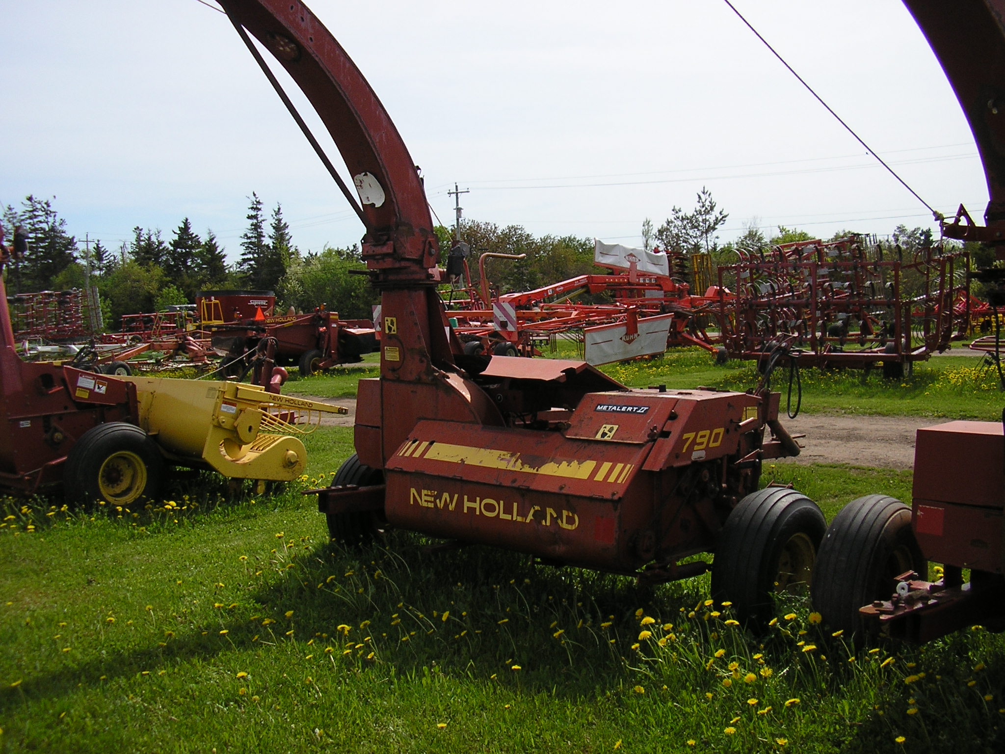 1986 New Holland 790 Forage Harvester