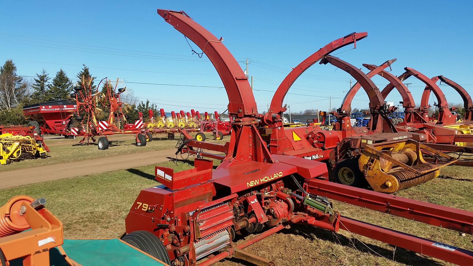 2008 New Holland 790 Forage Harvester