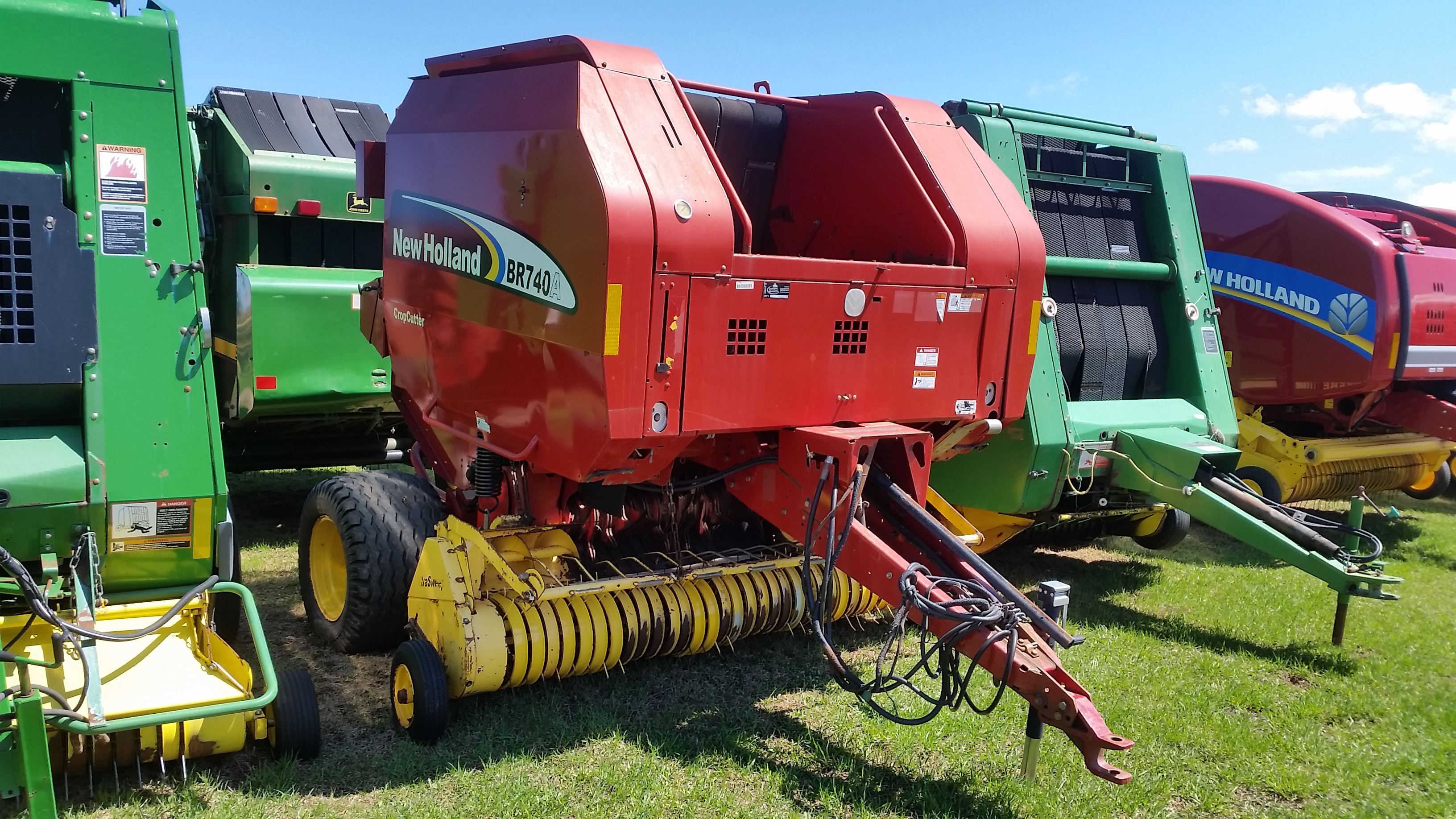 2007 New Holland BR740A Baler/Round