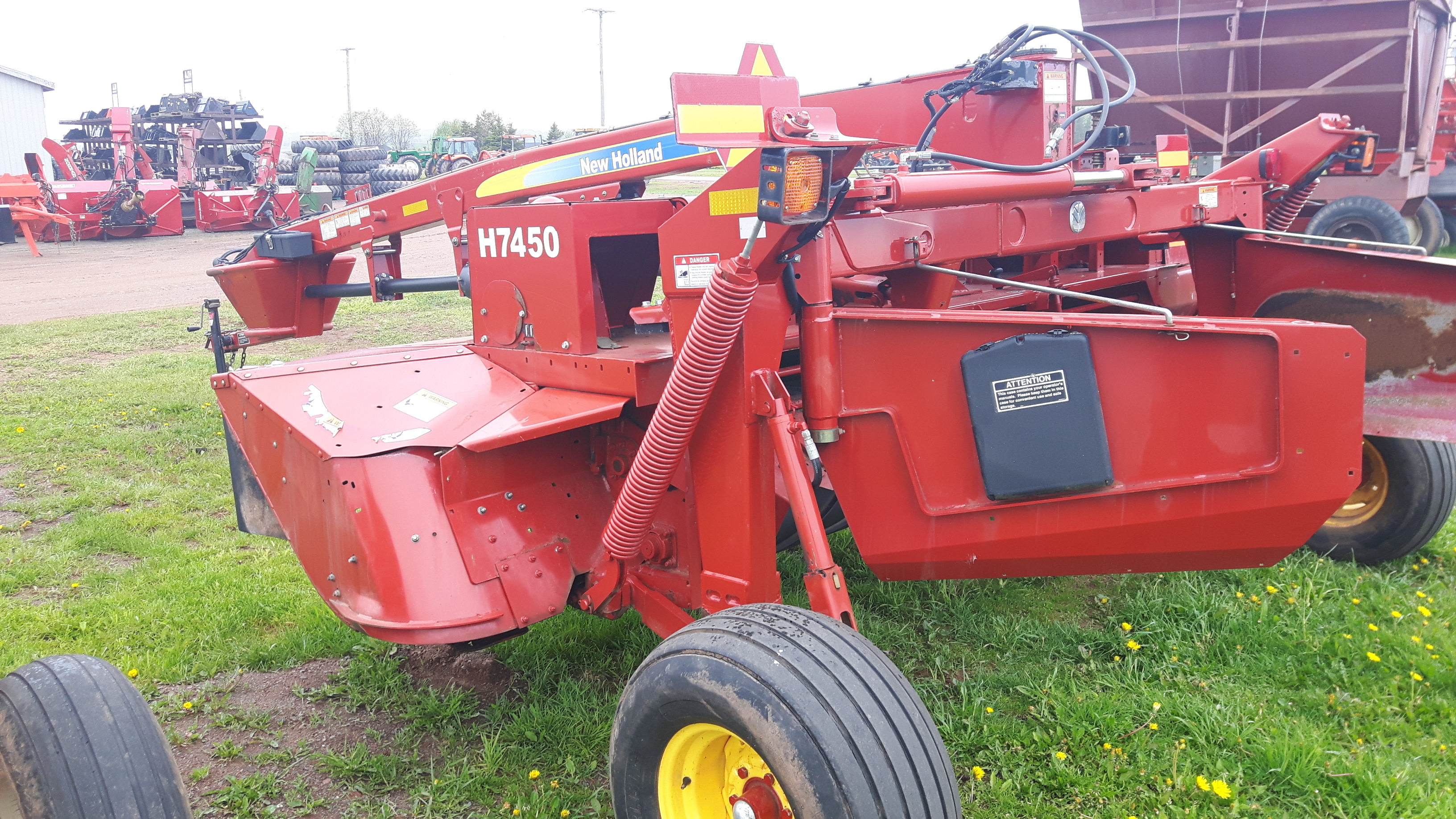 2010 New Holland H7450 Mower Conditioner