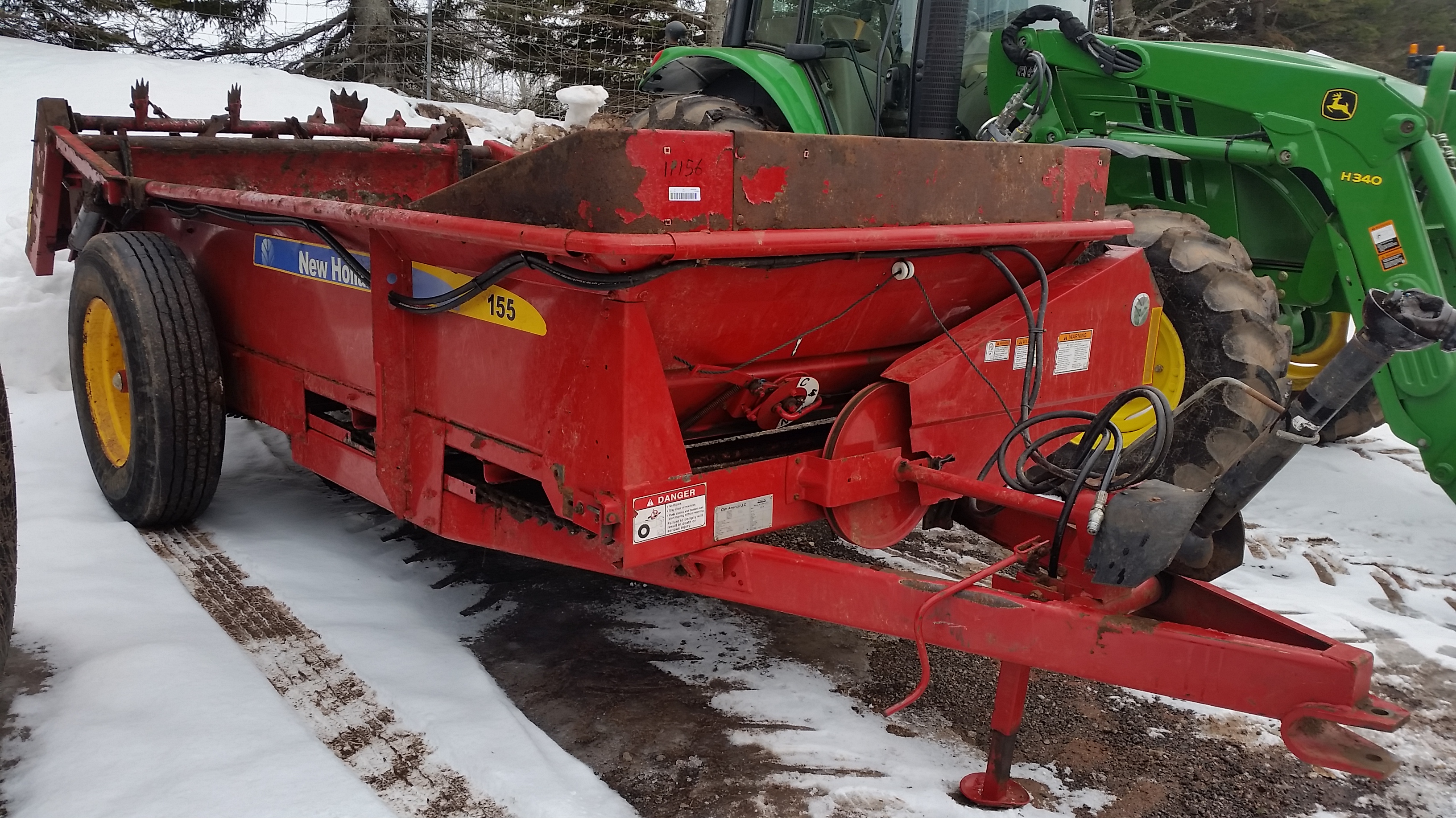 2012 New Holland 155 Manure Spreader