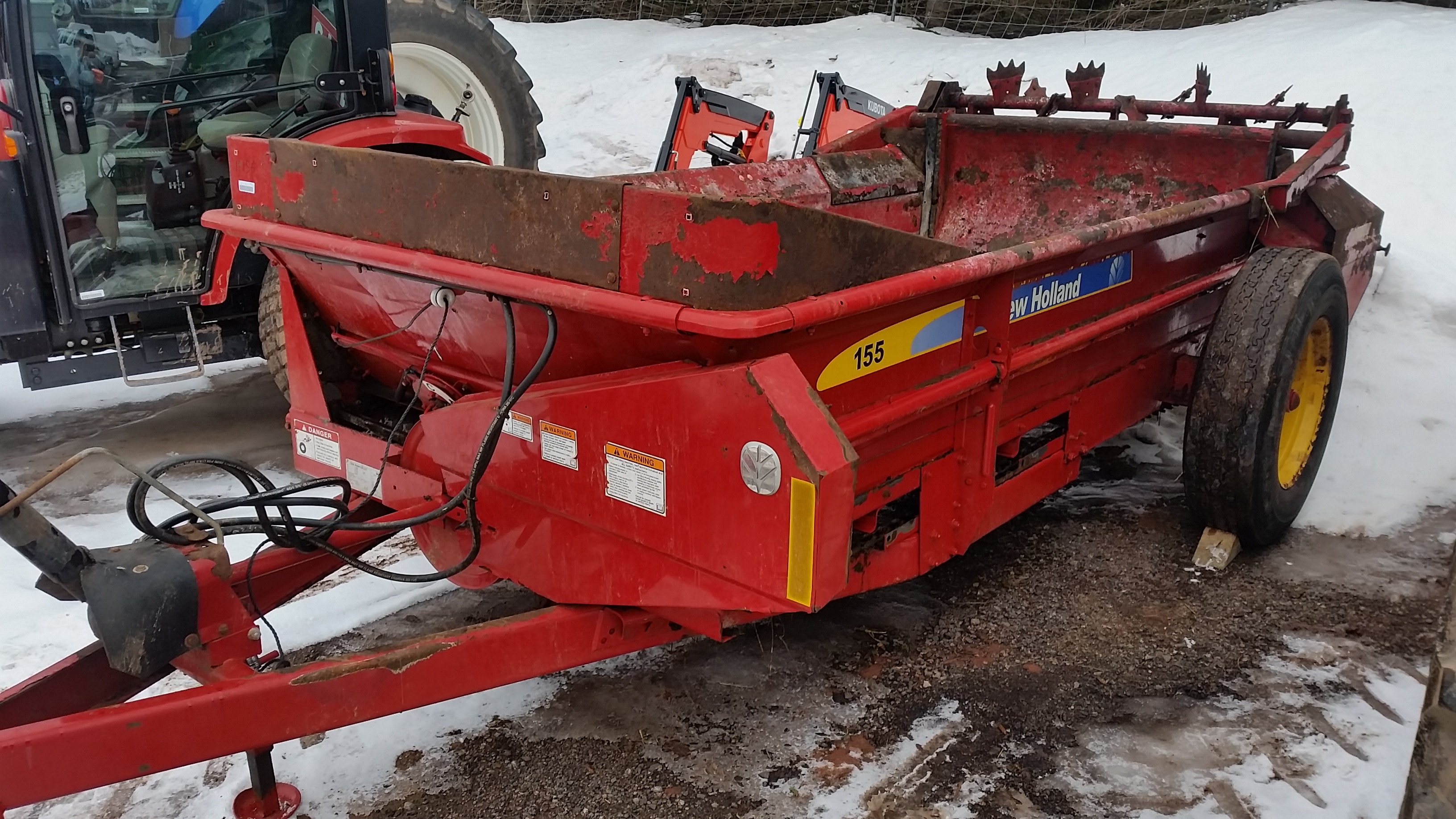 2012 New Holland 155 Manure Spreader