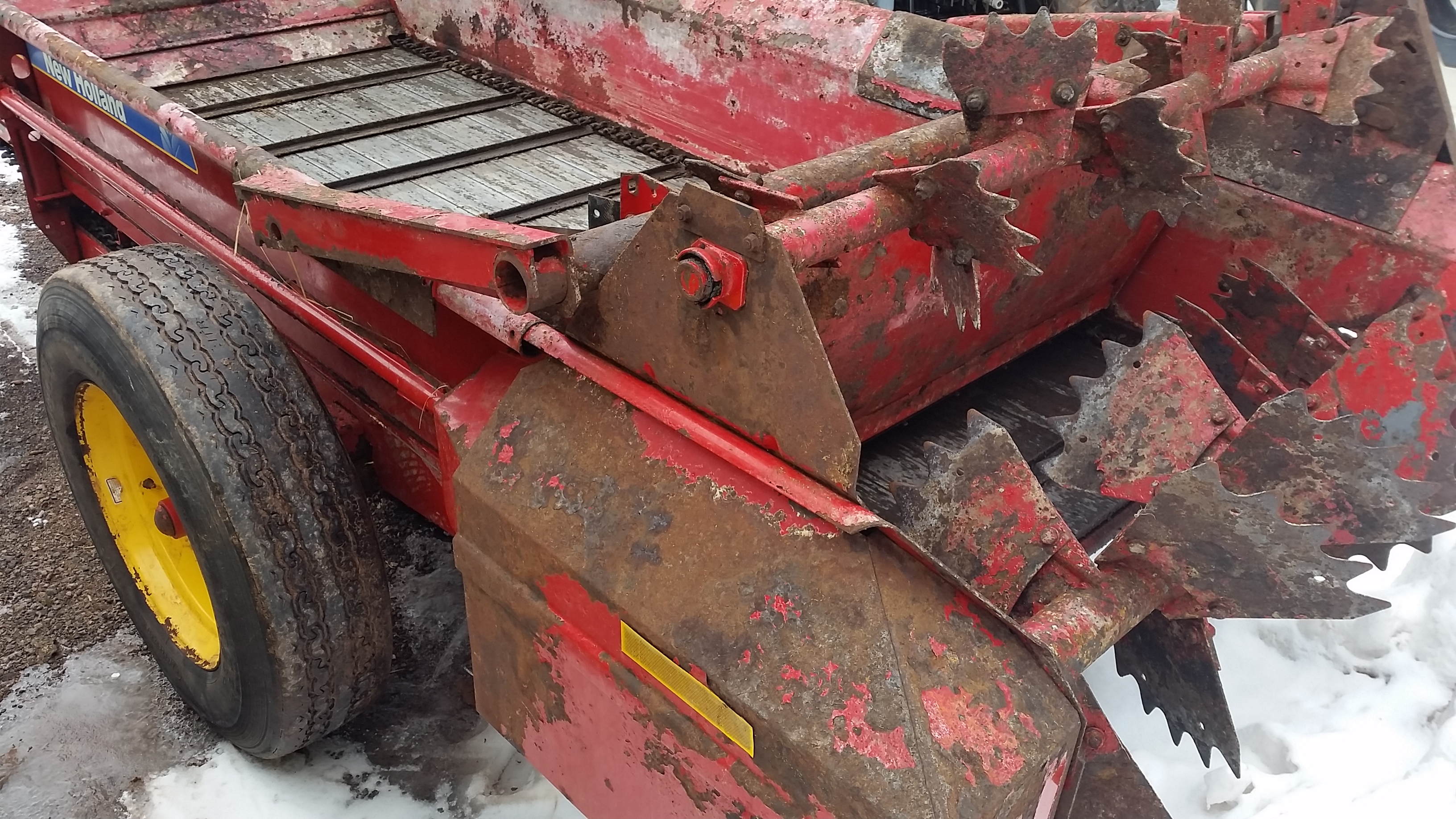 2012 New Holland 155 Manure Spreader