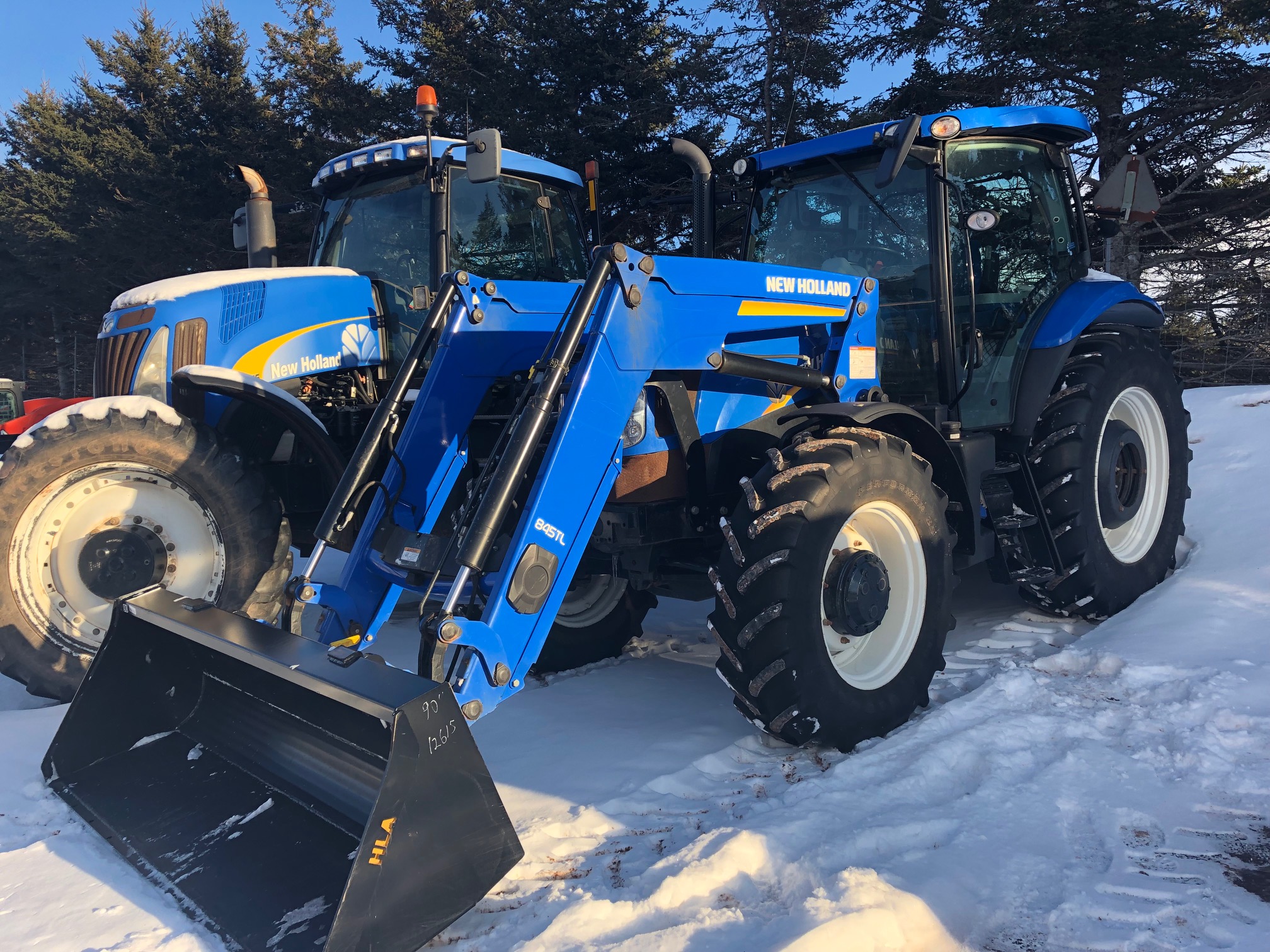 2015 New Holland T6.155 T4B Tractor