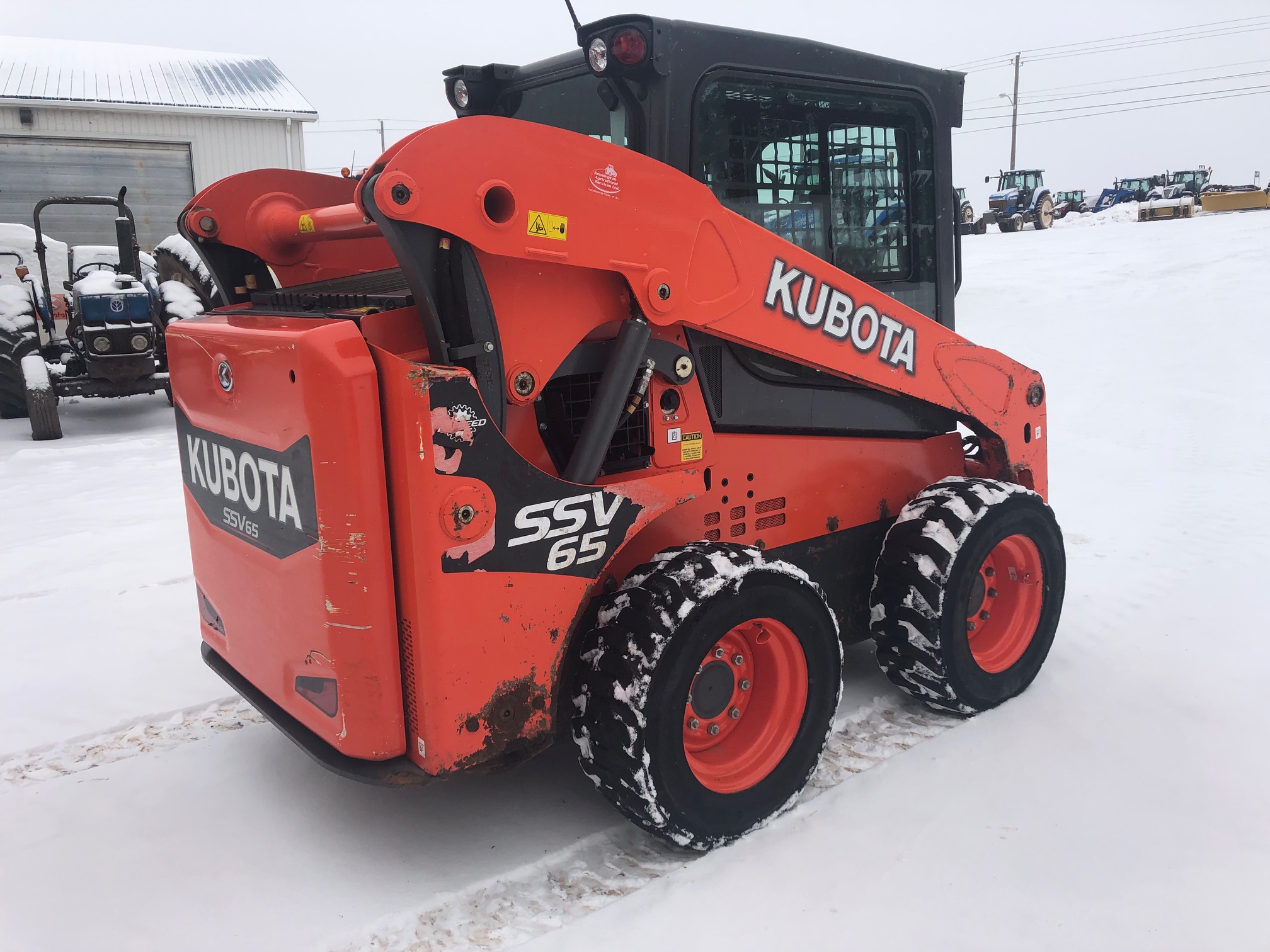 2017 Kubota SSV65 Skid Steer Loader