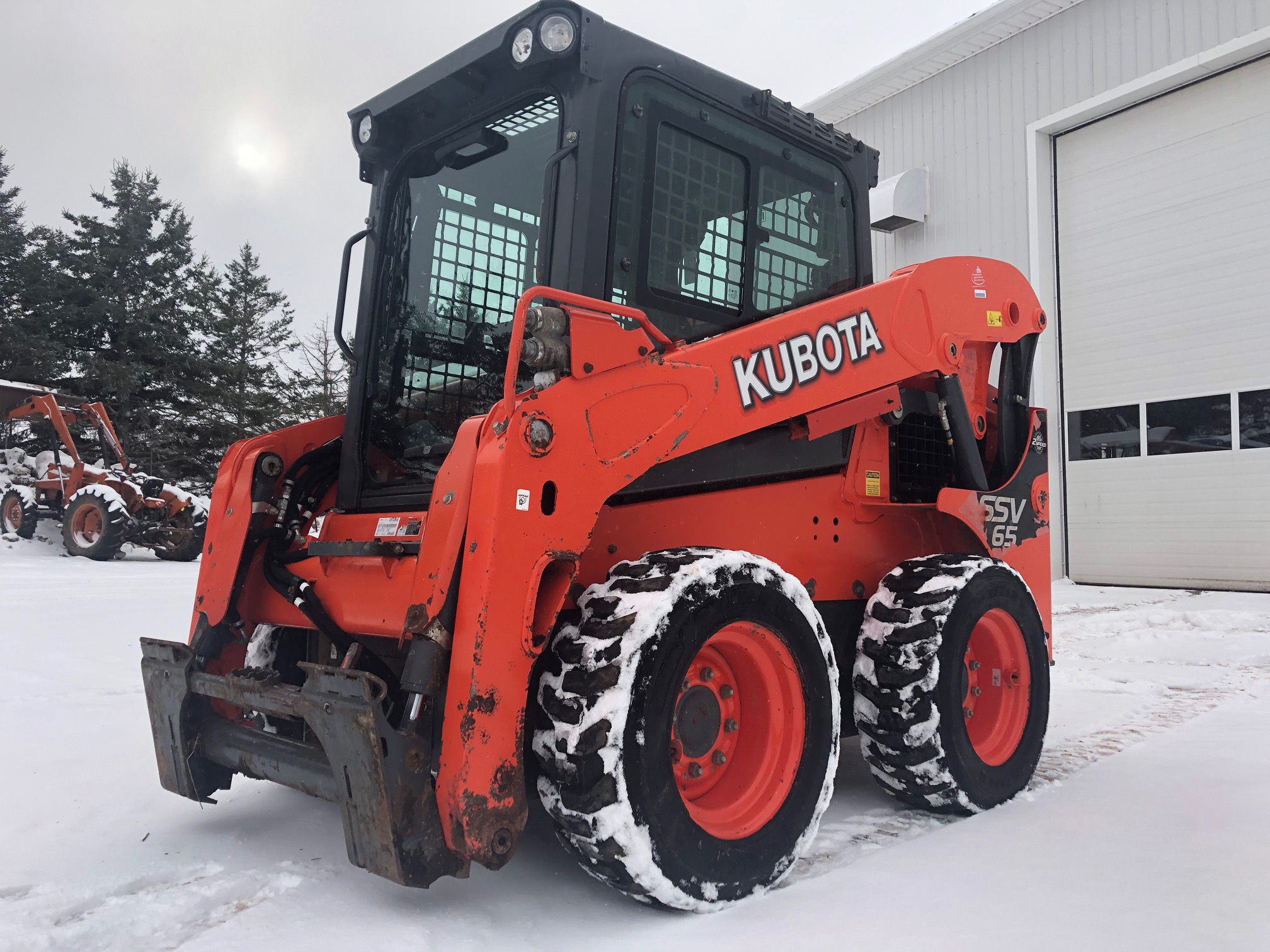 2017 Kubota SSV65 Skid Steer Loader