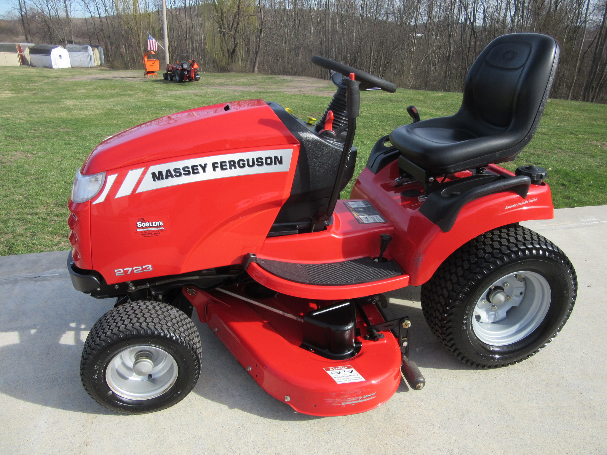 2010 Massey Ferguson Mf2723h Lawn Tractor For Sale In New Hampton Ny Ironsearch