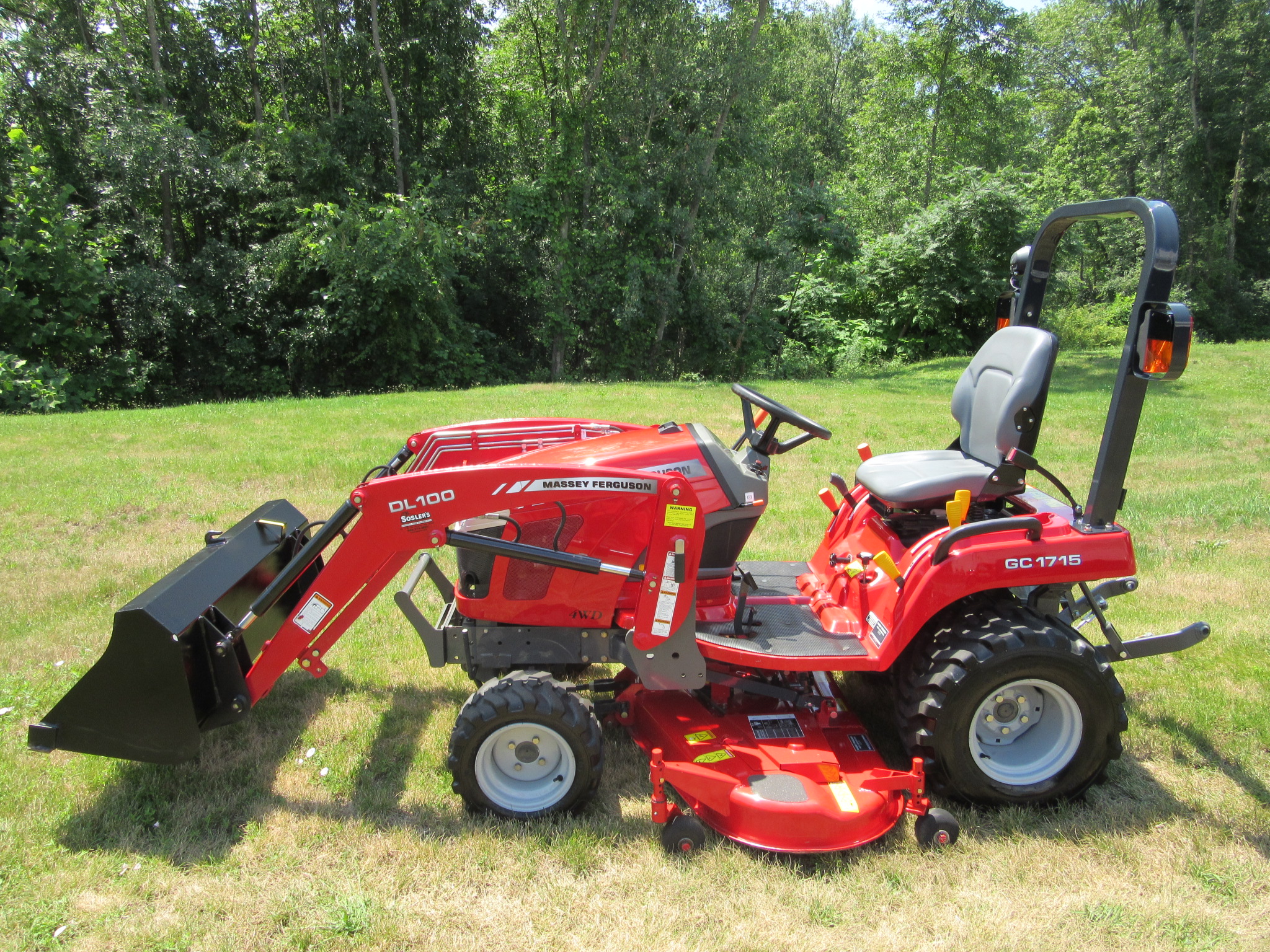 2014 Massey Ferguson GC1715 Tractor Loader for sale in New ...