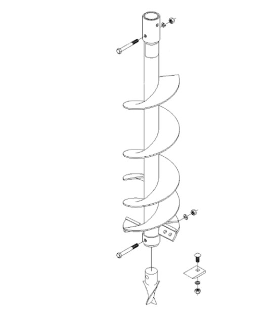 Worksaver WO706033 Auger Bits