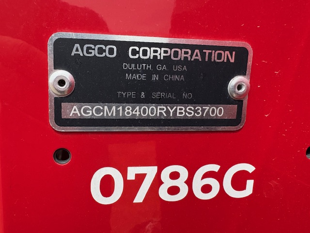 2024 Massey Ferguson MF1840 Baler/Square