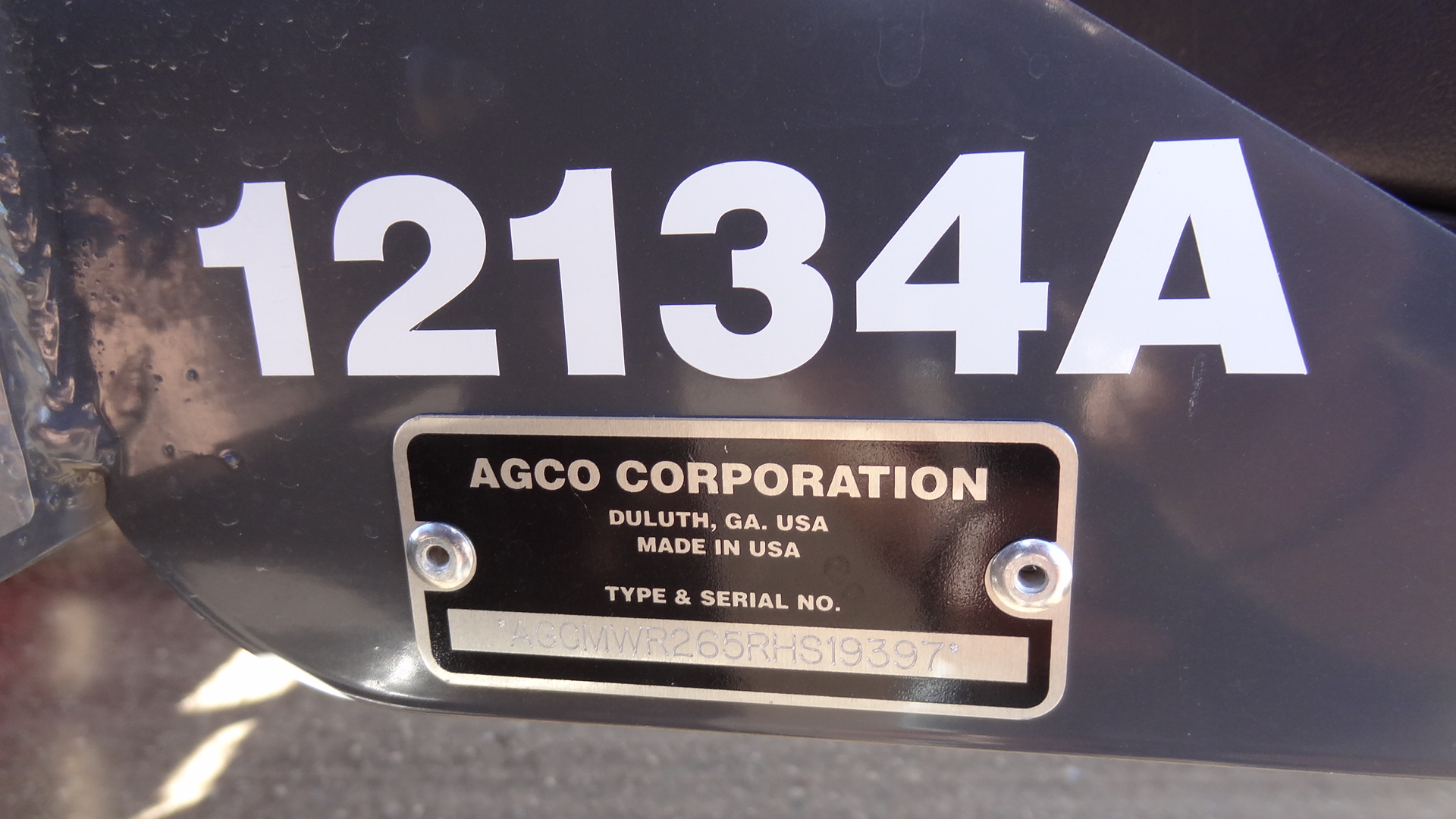 2024 Massey Ferguson MFWR265 Windrower