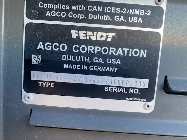 2024 Fendt FT516G3 Tractor