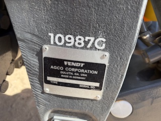 2020 Fendt FT826S4 Tractor