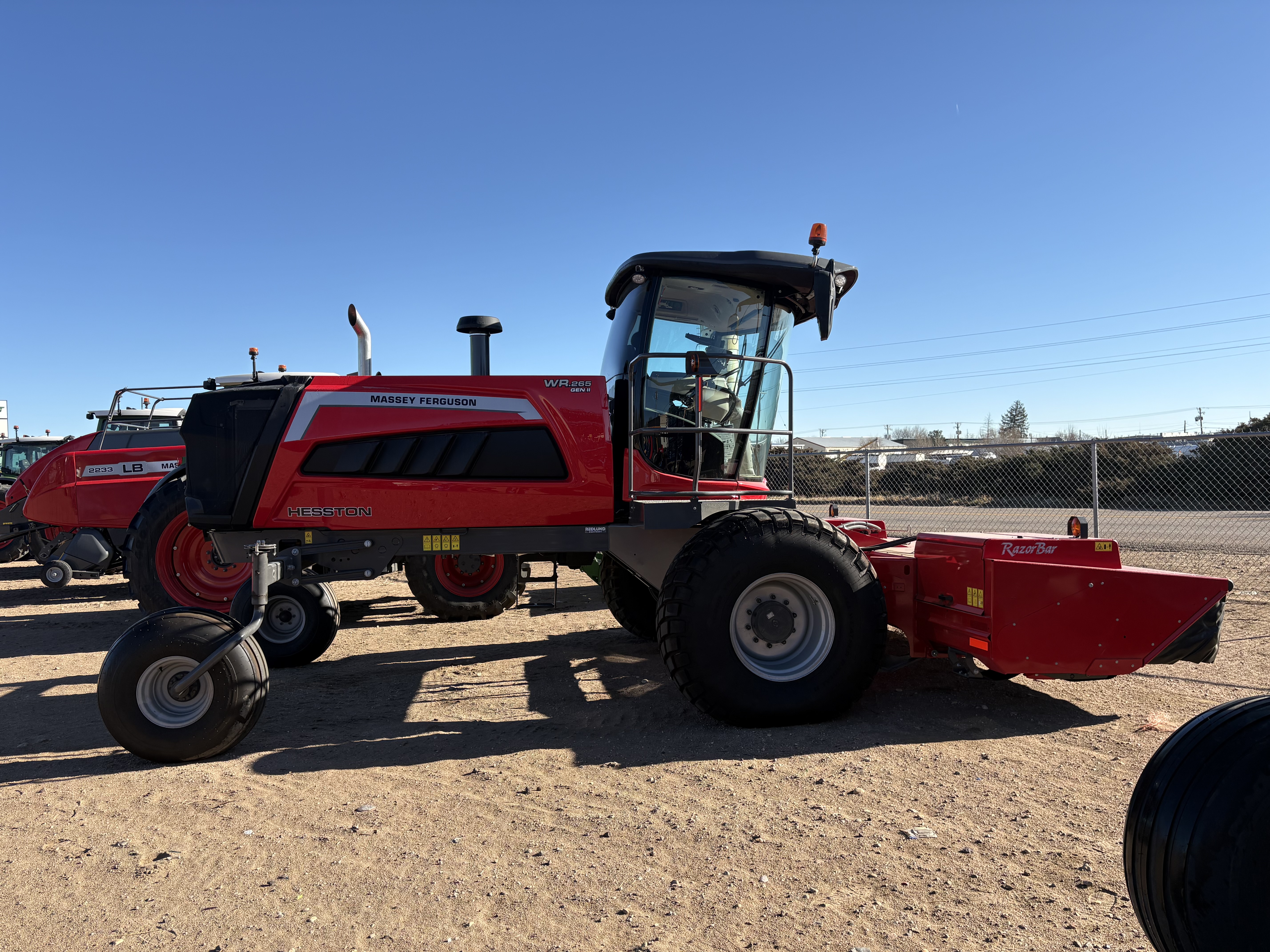 2026 Massey Ferguson MFWR265 Windrower