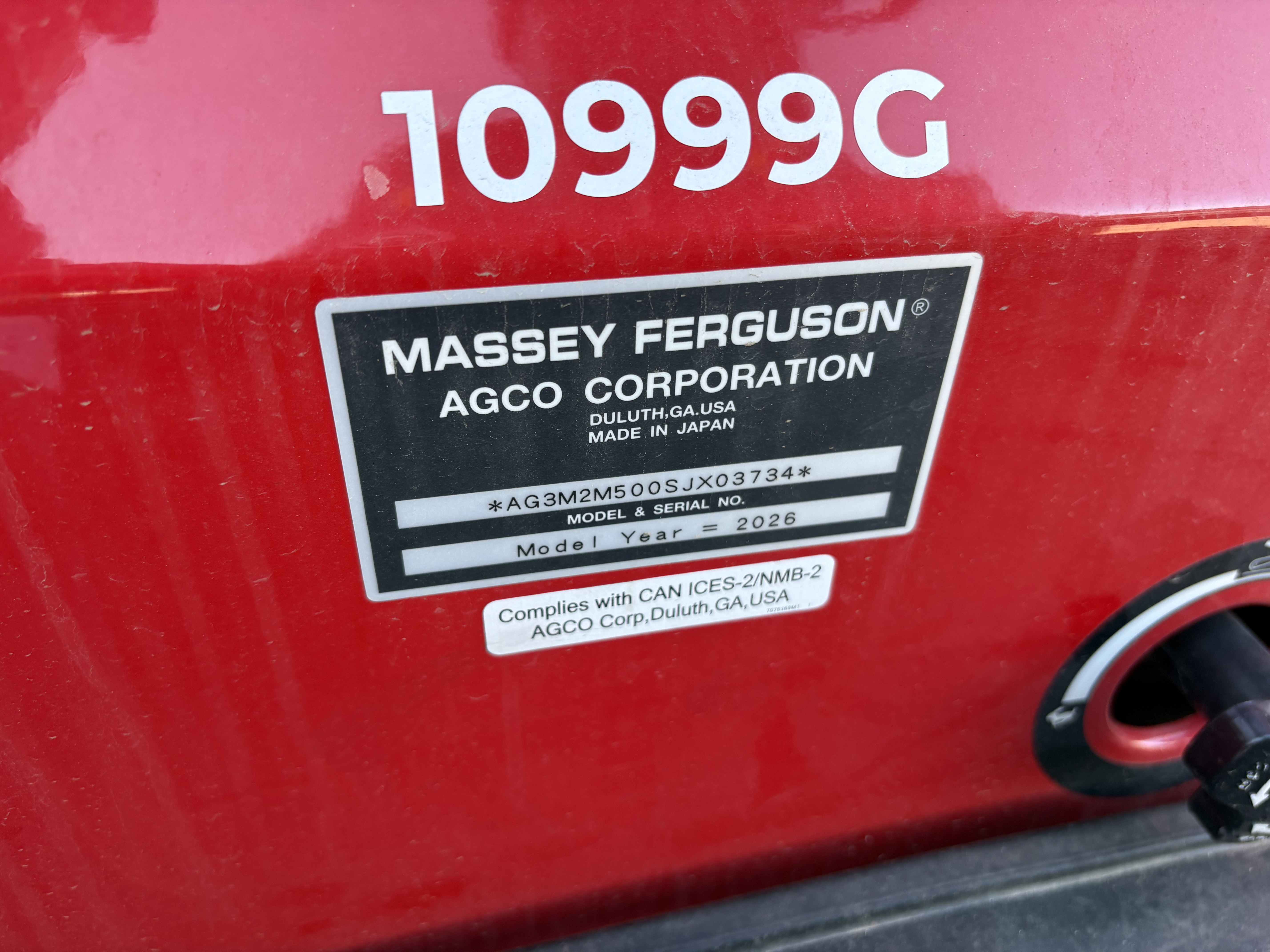 2025 Massey Ferguson MF2M.50 Tractor
