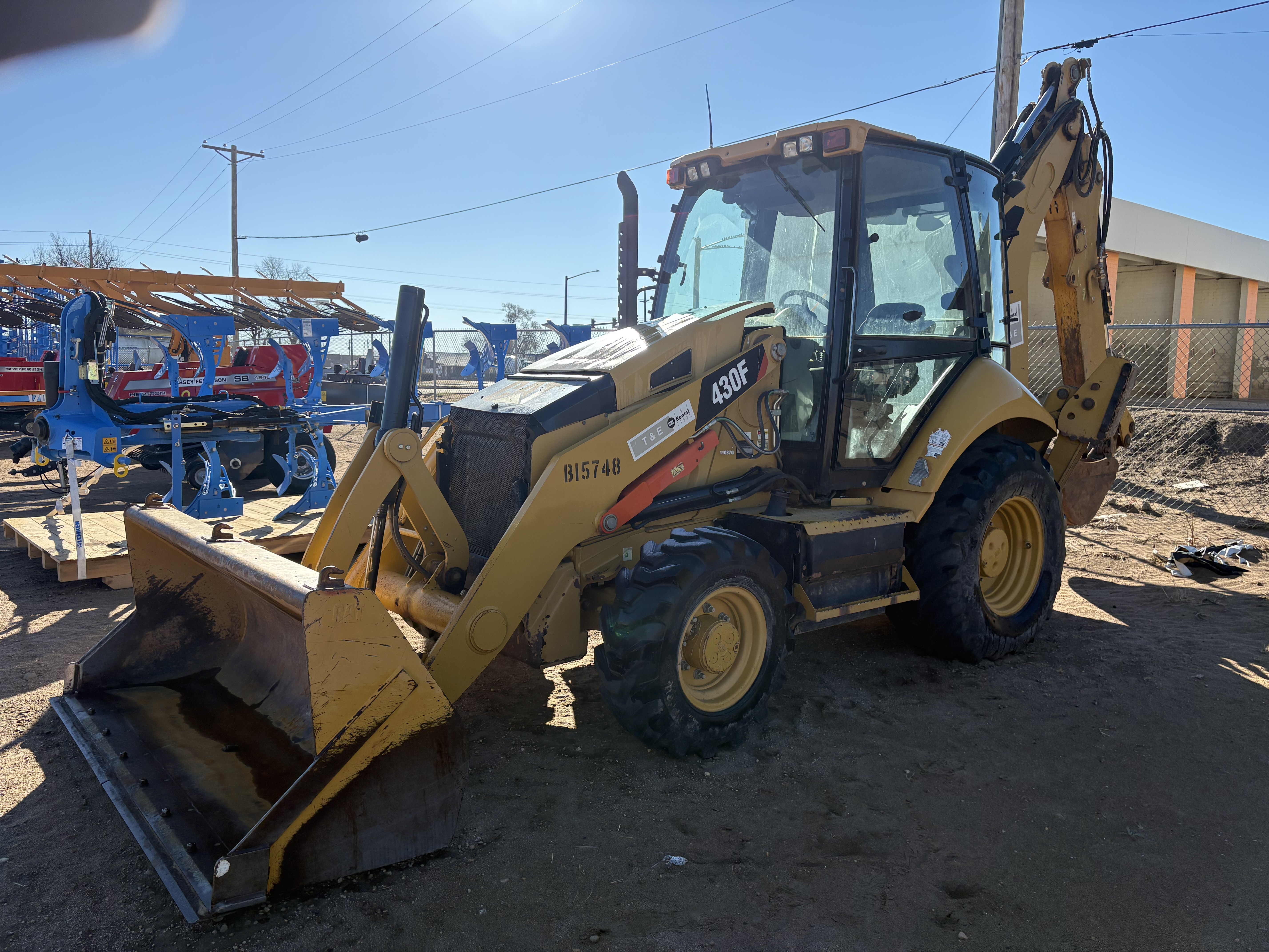 2012 Caterpillar 430F Skid Steer/Excavator