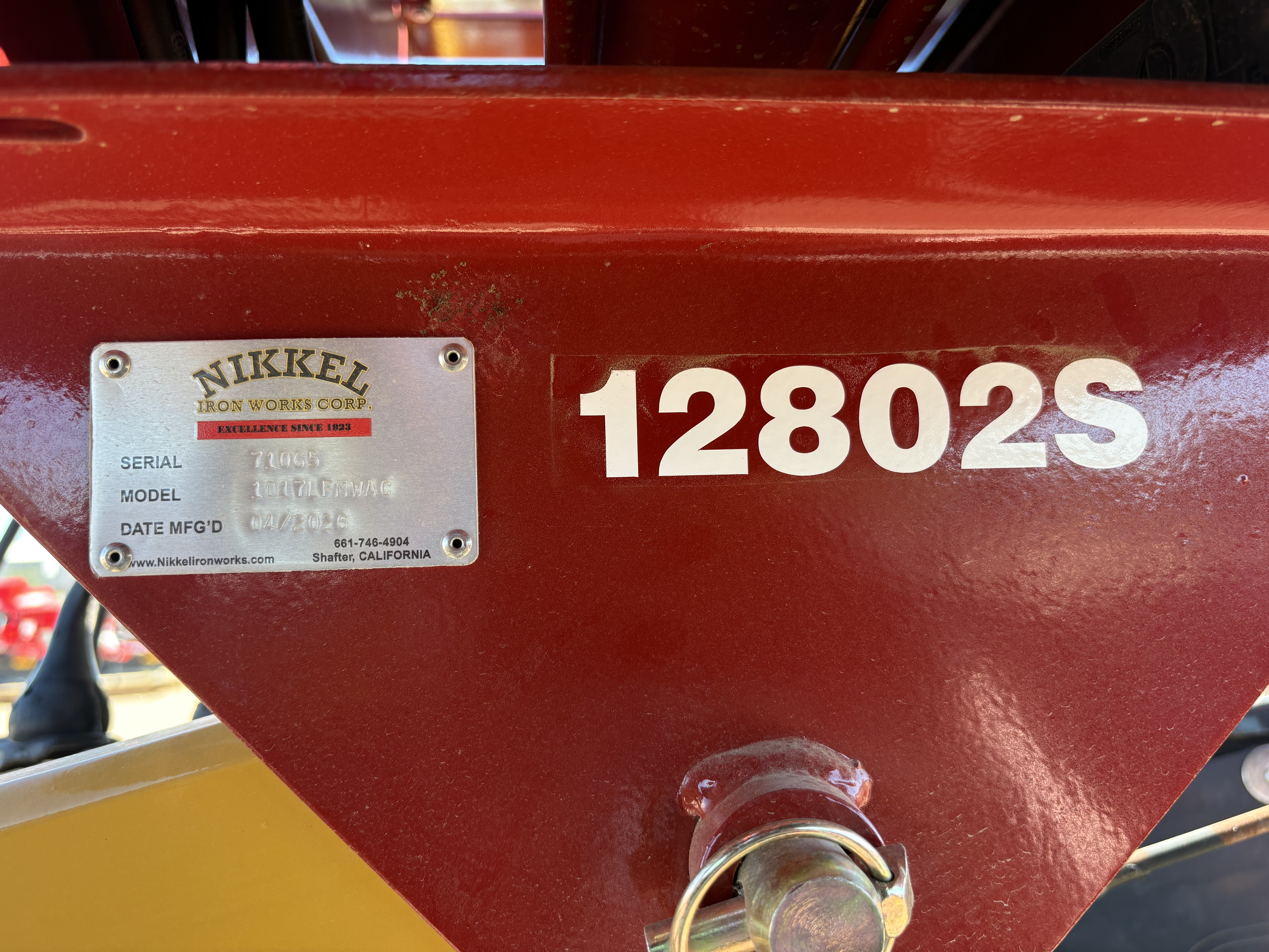 2026 Darf 1017LFMWAC Rake