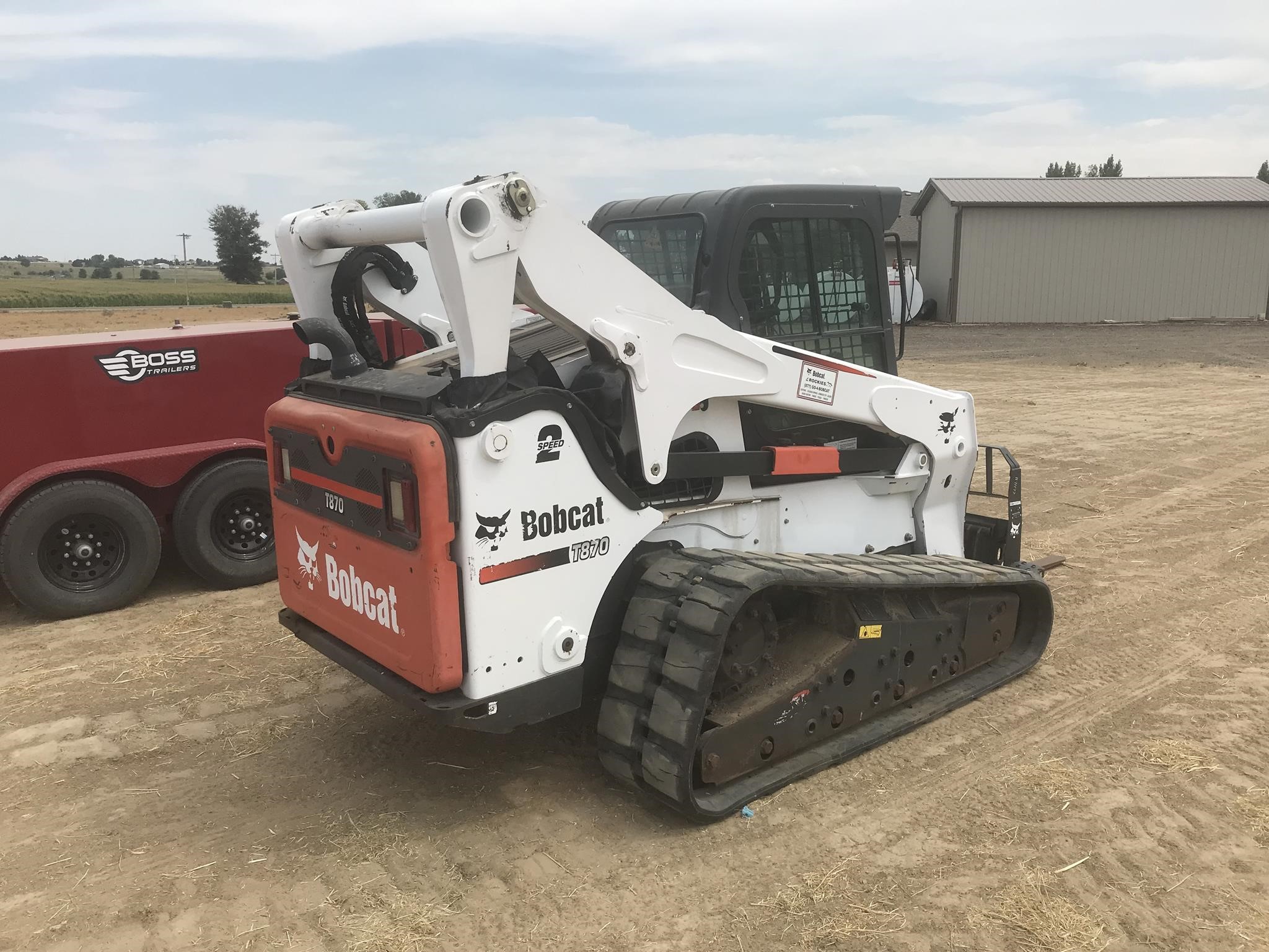 2015 Bobcat T870 Skid Steer/Excavator