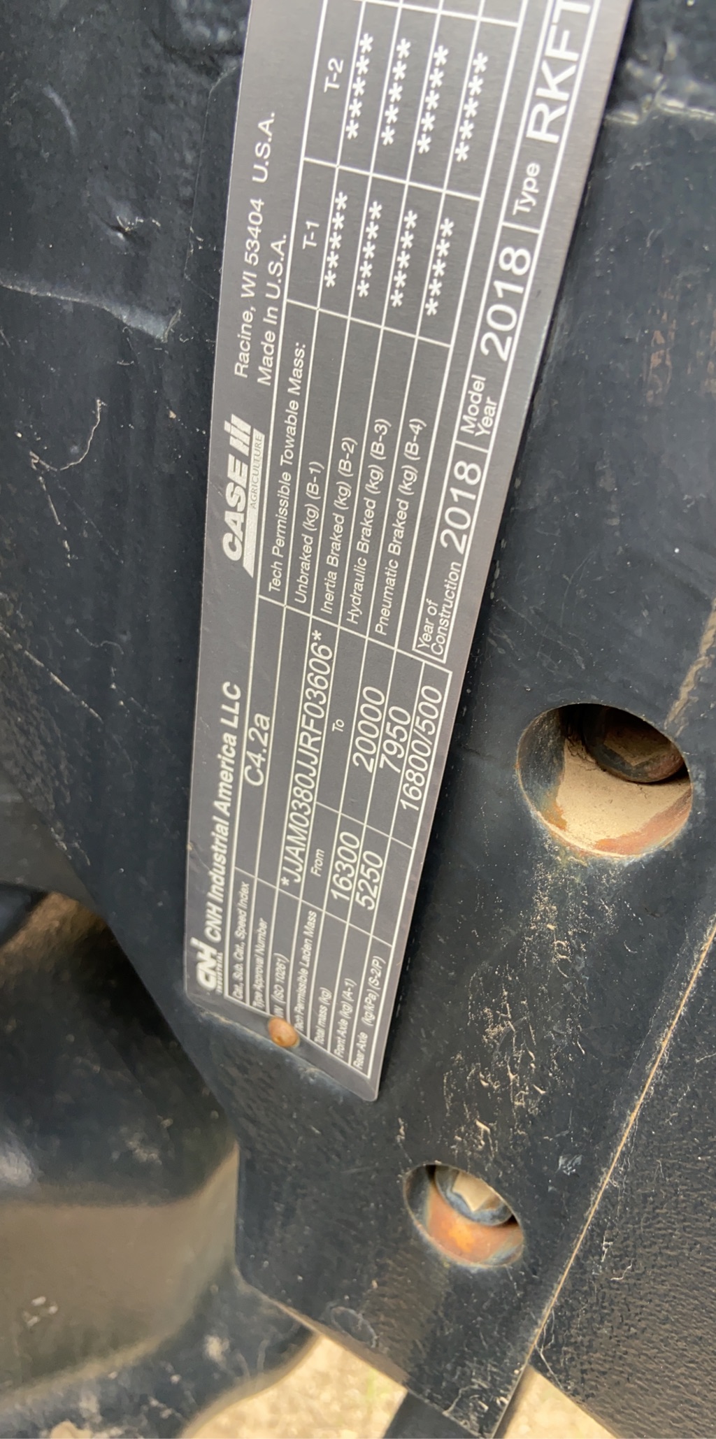 2018 Case IH MAGNUM380 Tractor