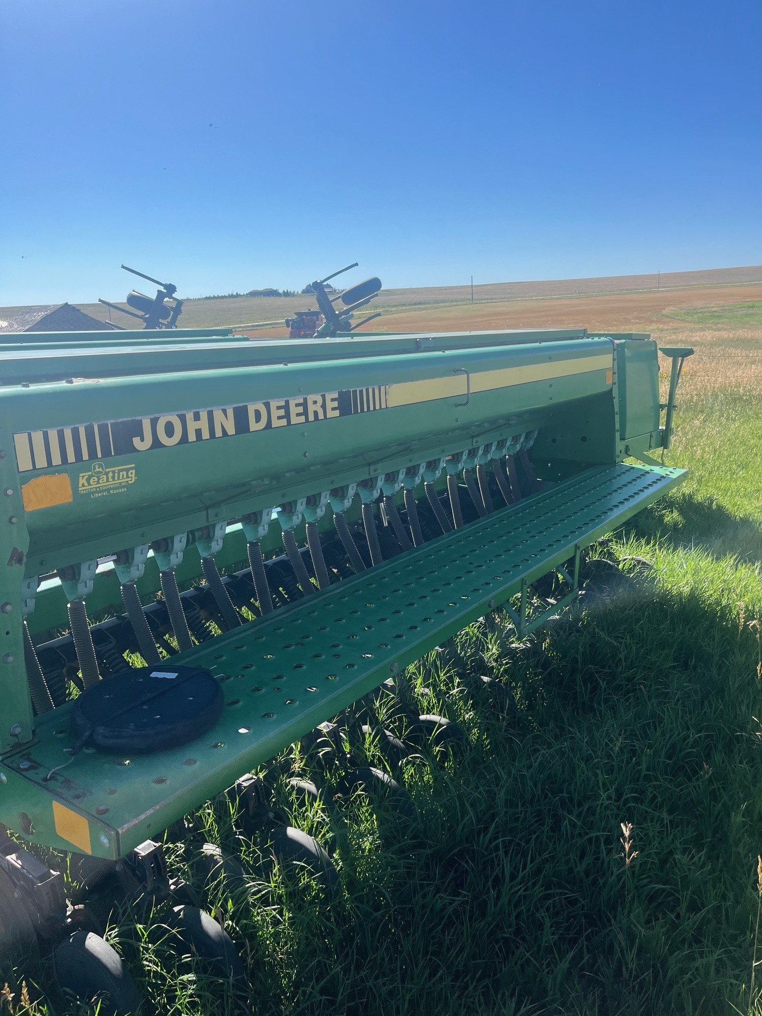 1996 John Deere 455 Drill/Box