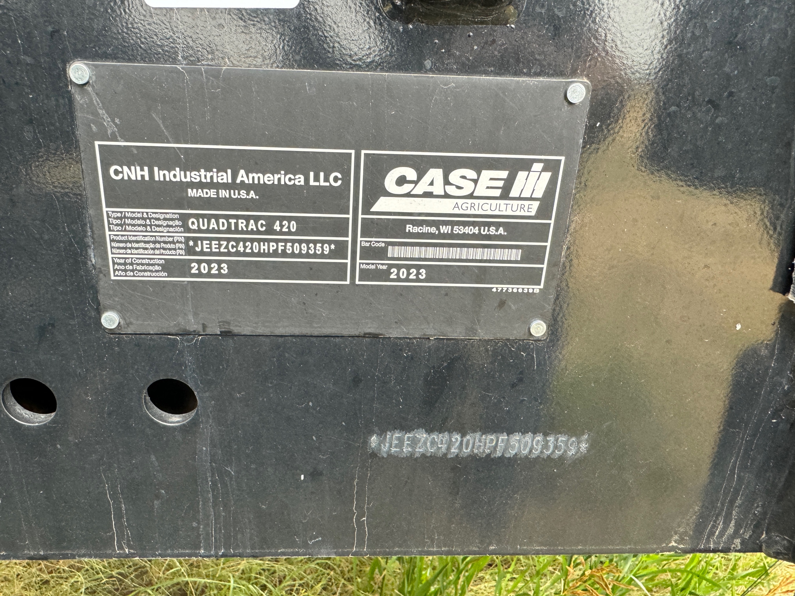 2023 Case IH STG420 Tractor