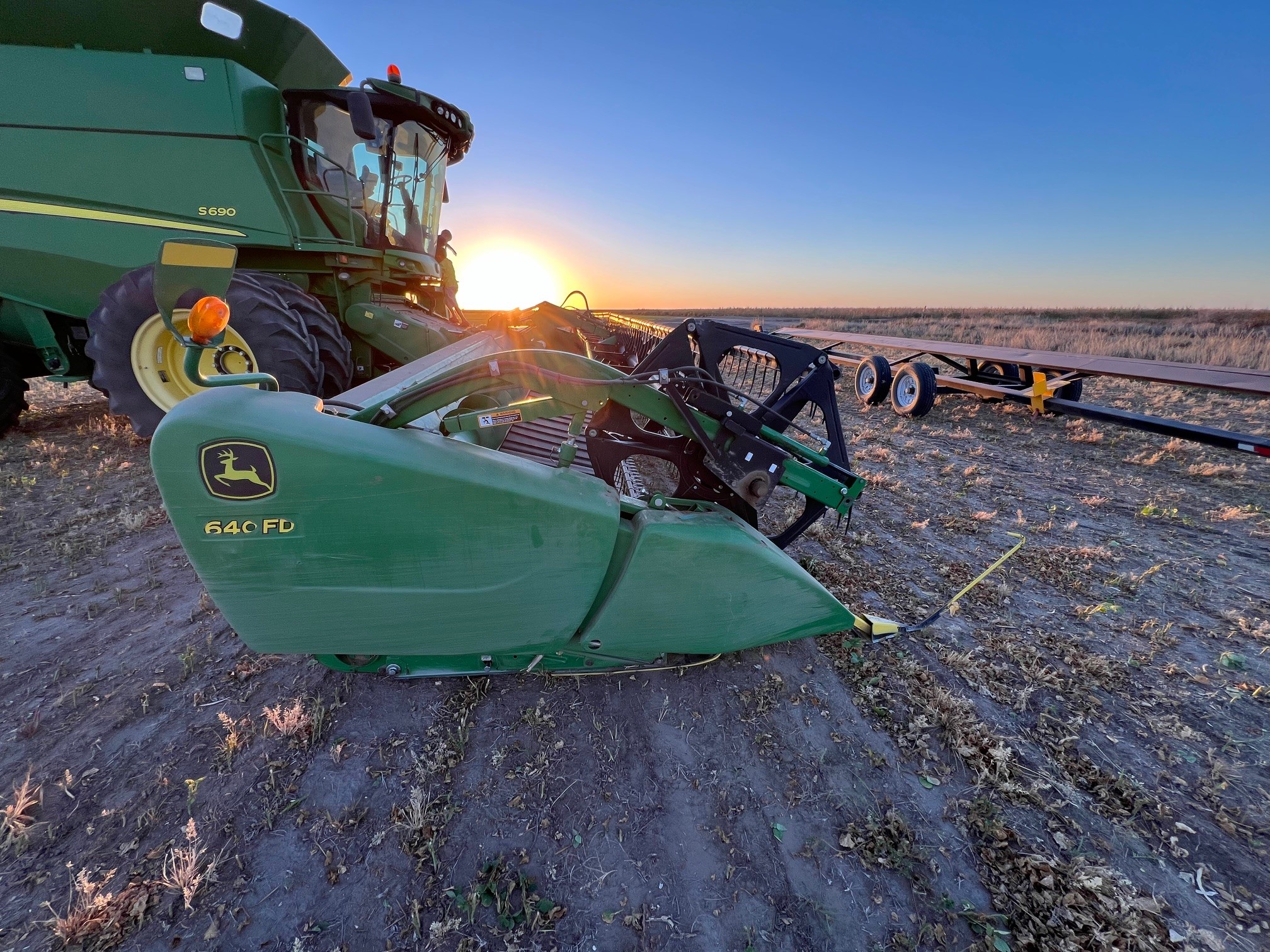 2013 John Deere 640FD Header Flex