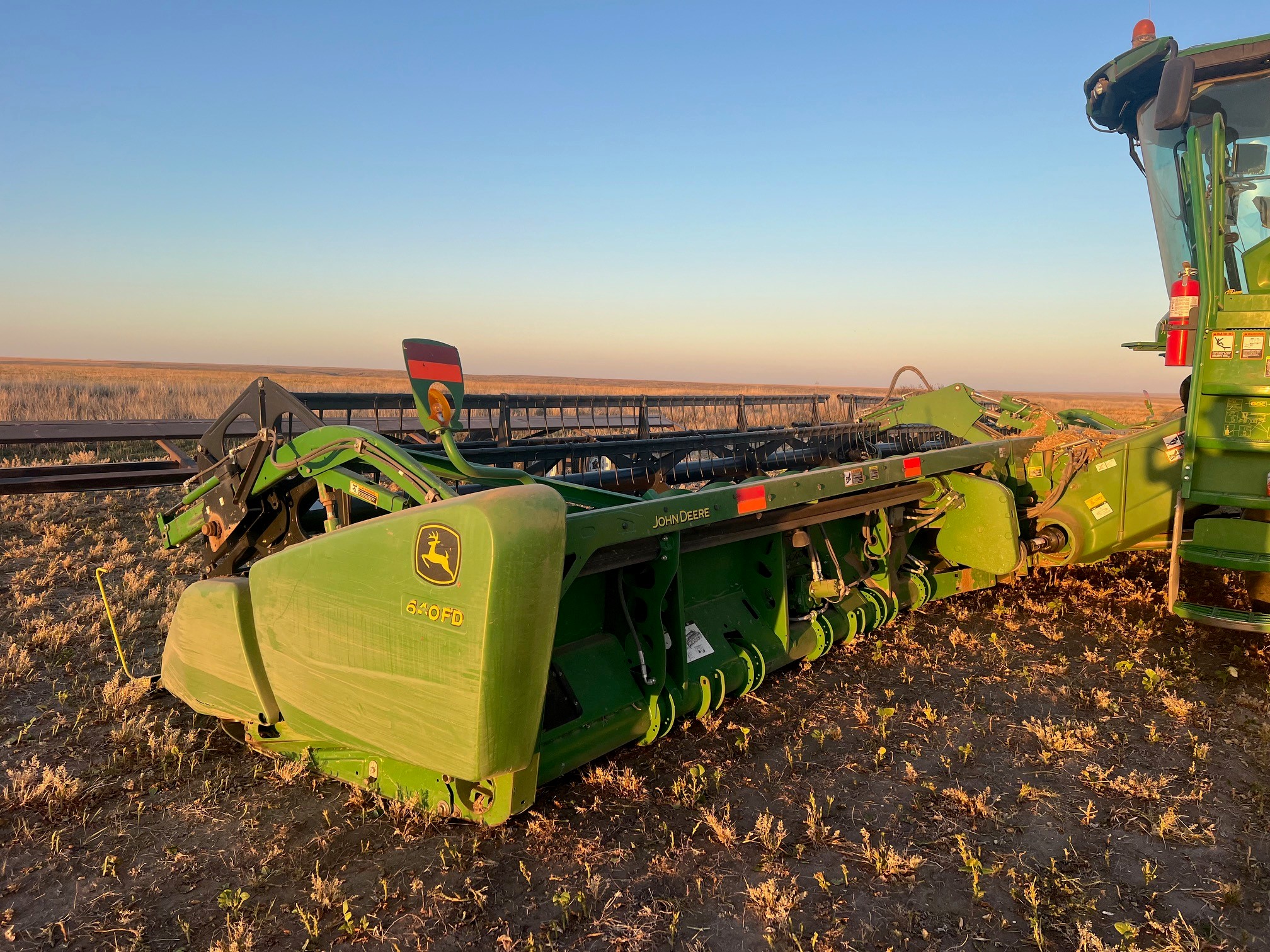 2013 John Deere 640FD Header Flex