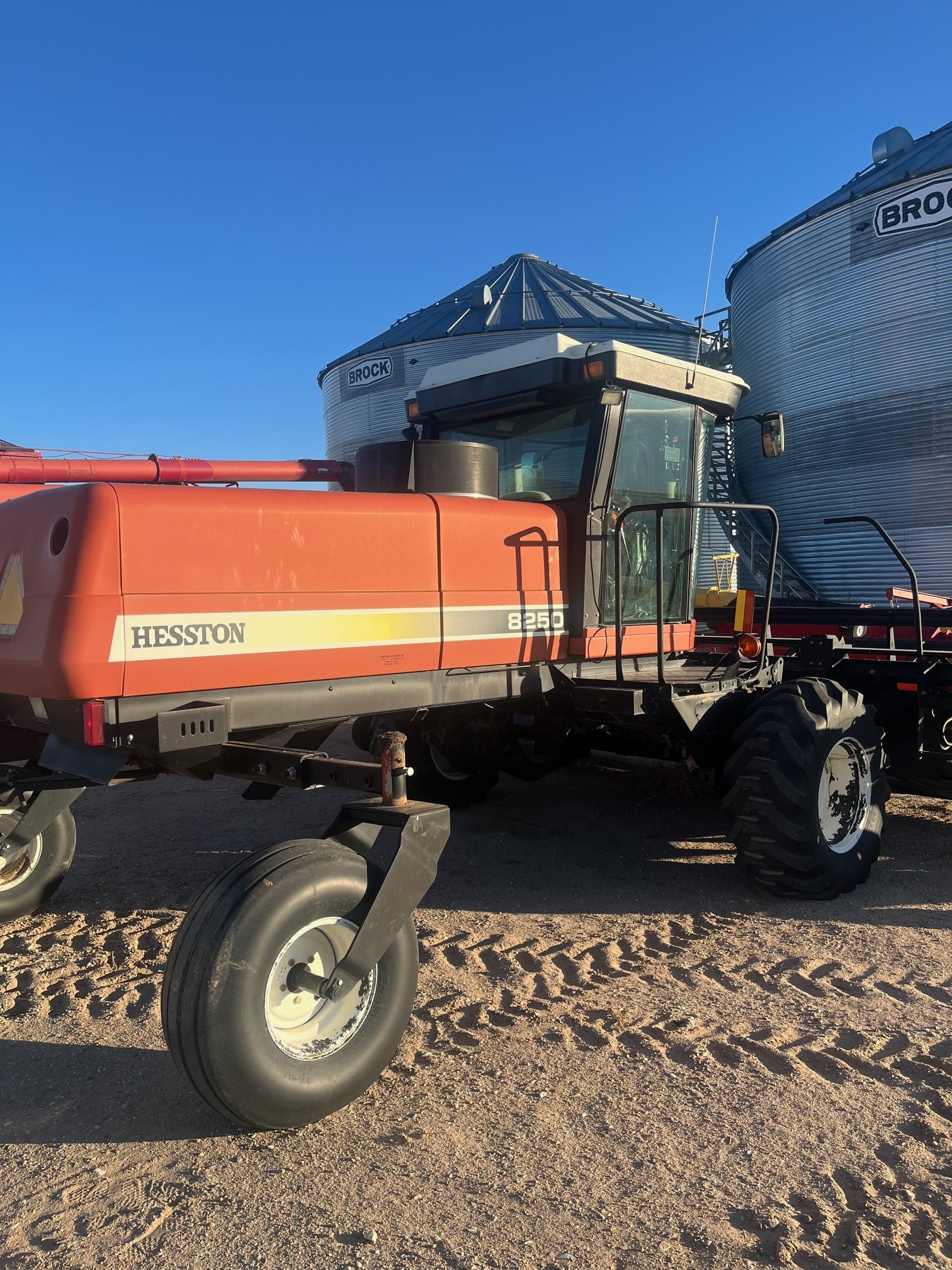 2003 Hesston 8250 Windrower